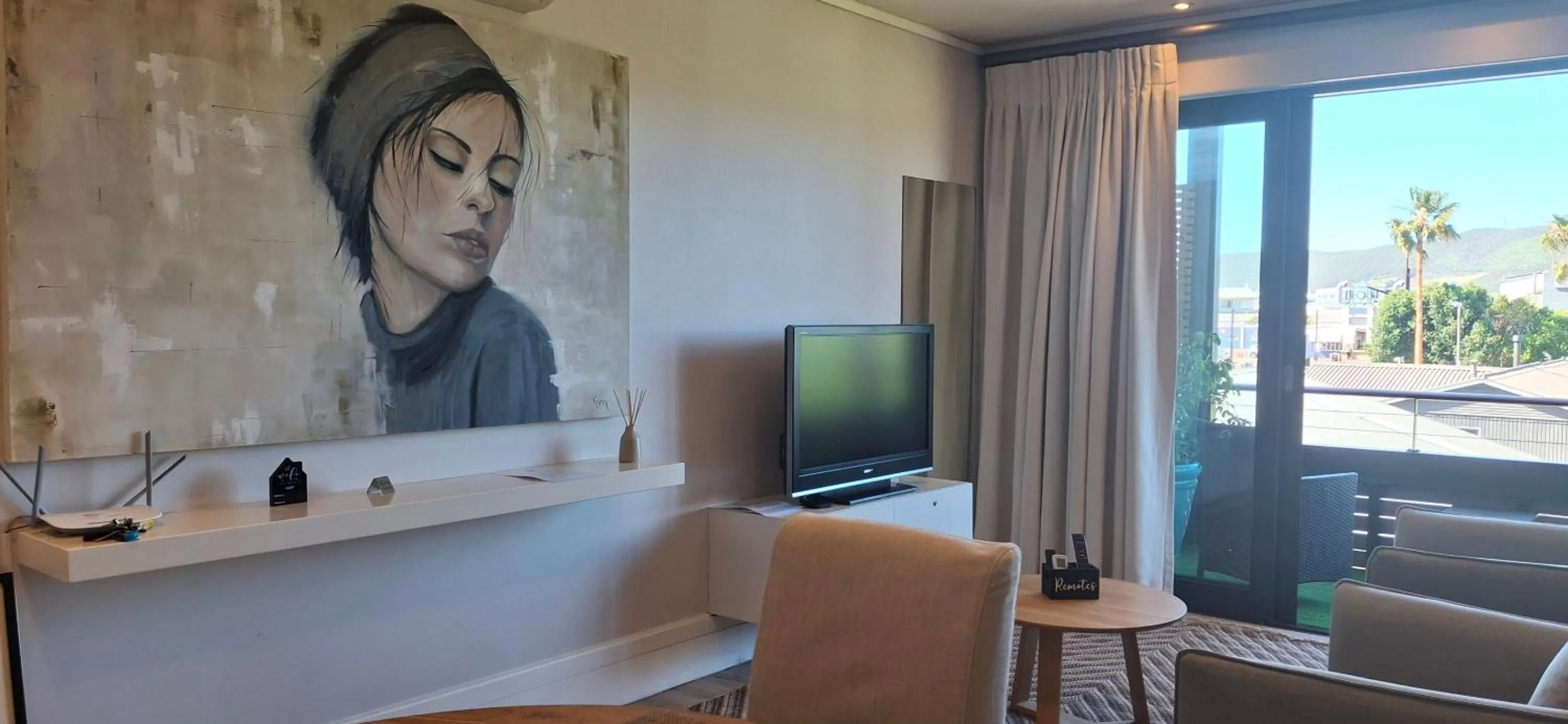 Living room in The Gallery on Gray