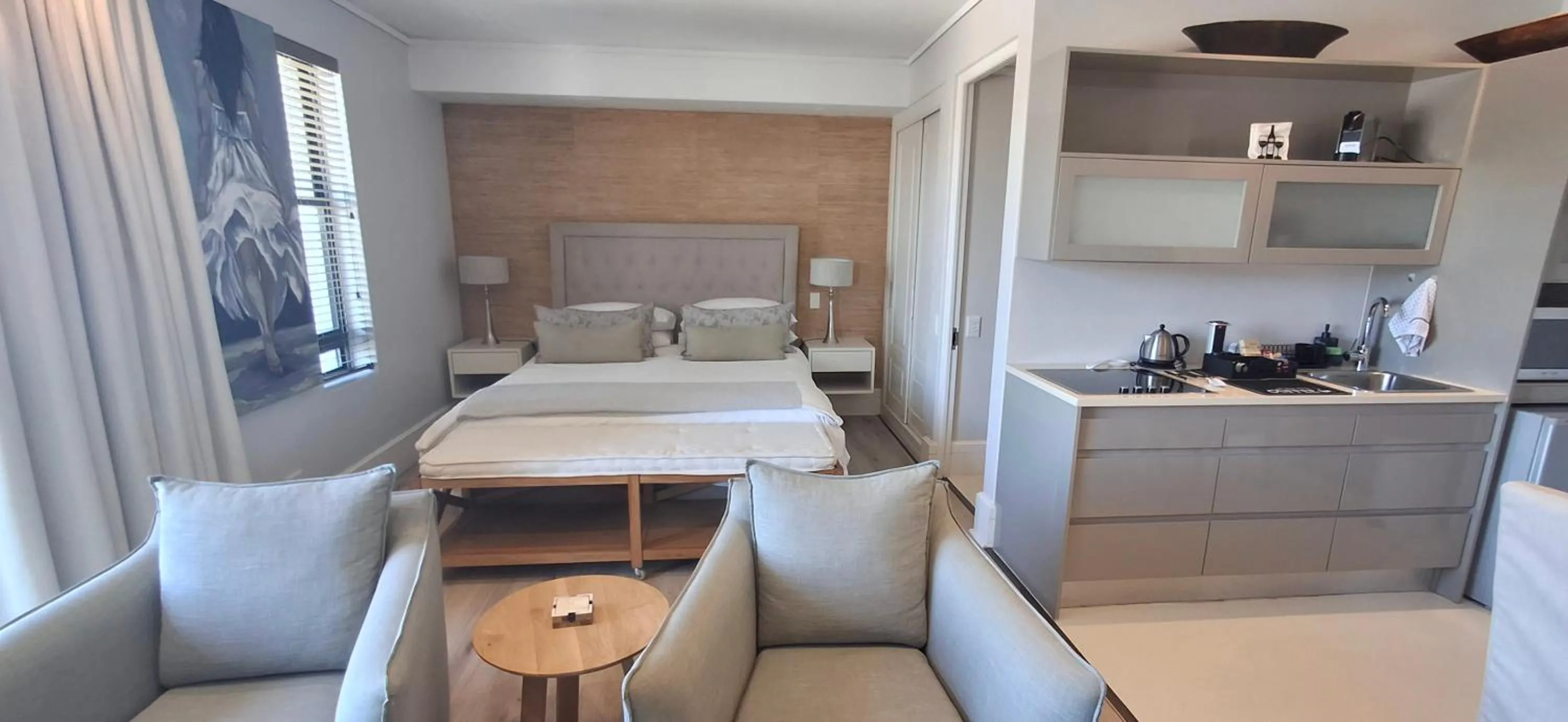 Bed in The Gallery on Gray
