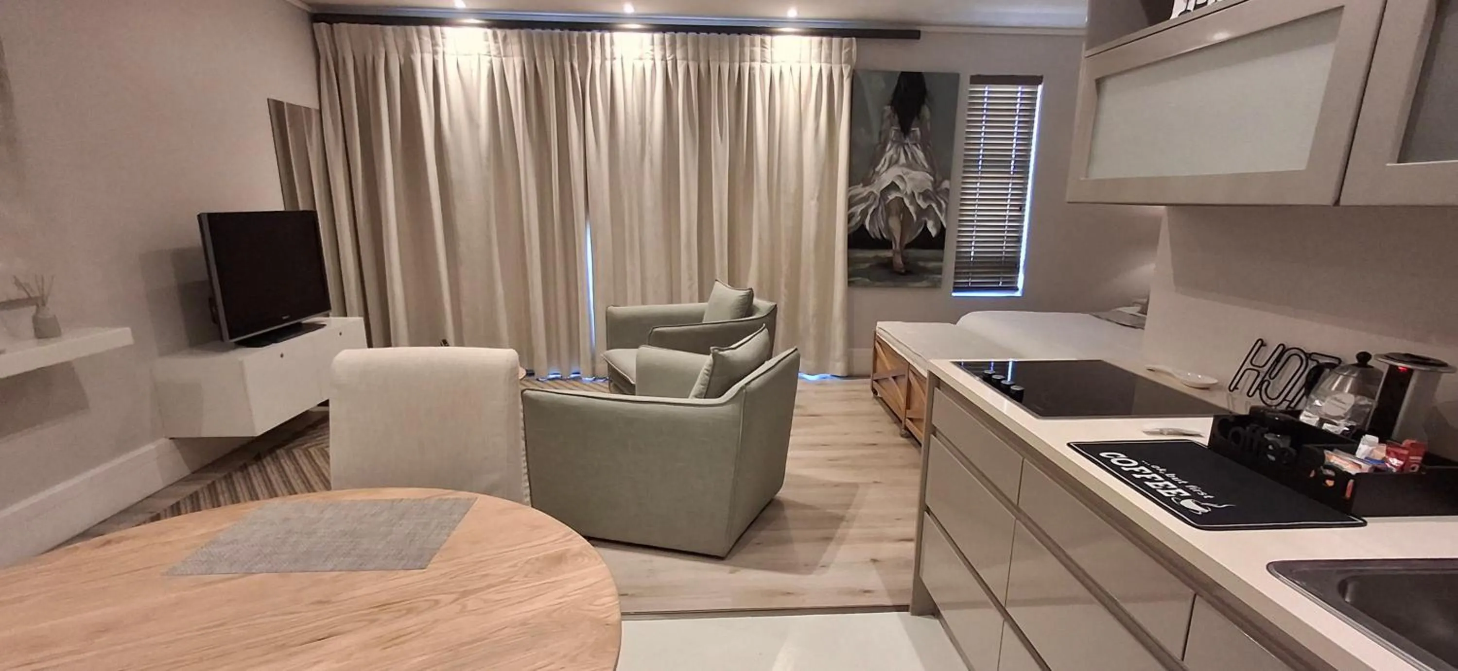 Kitchen or kitchenette in The Gallery on Gray