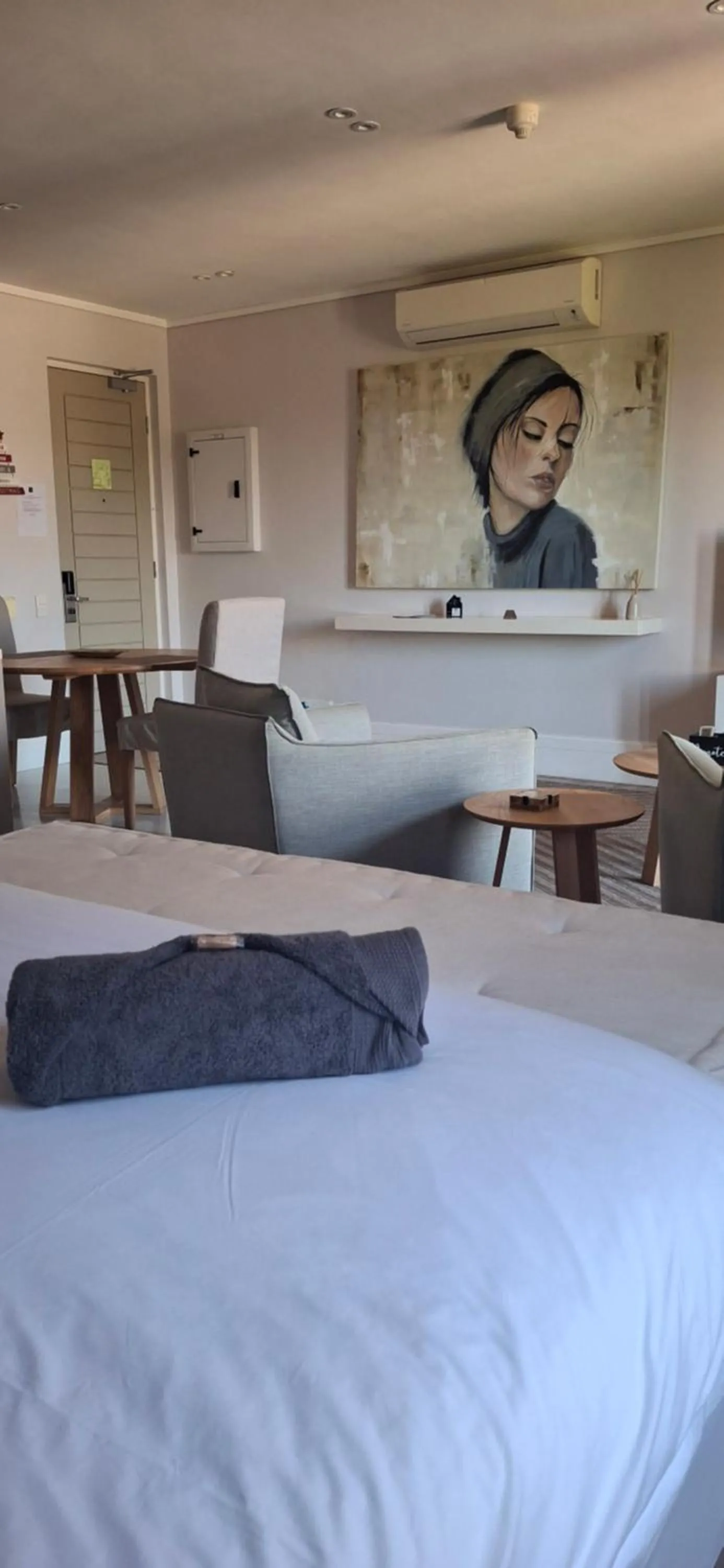 Bed in The Gallery on Gray