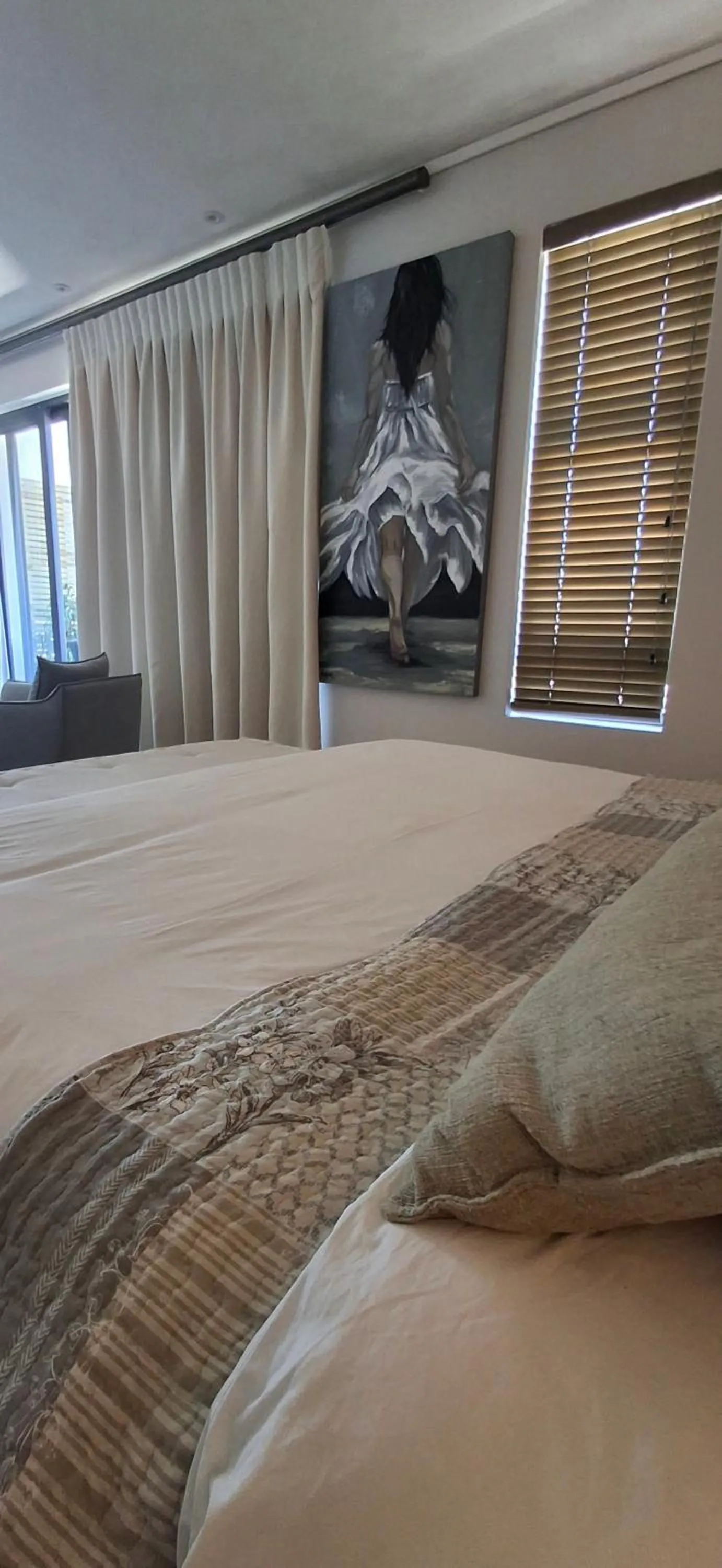 Bed in The Gallery on Gray