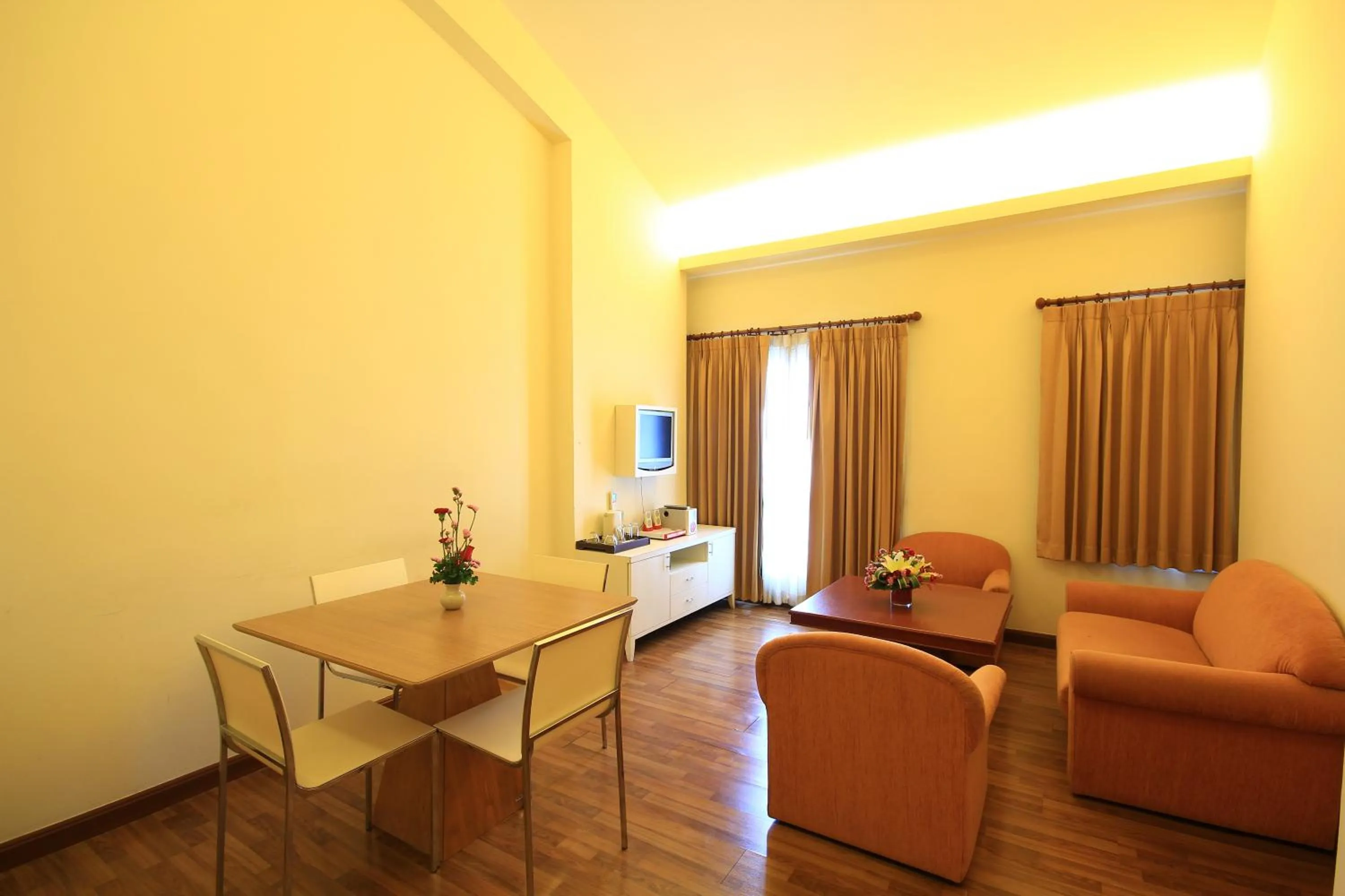 Living room in Calypzo Bangkok