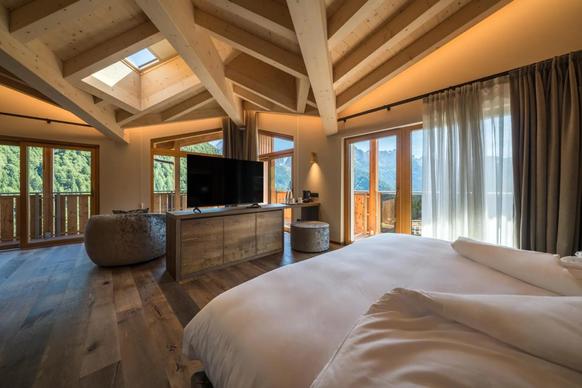 Bed in Hotel Lorenzetti