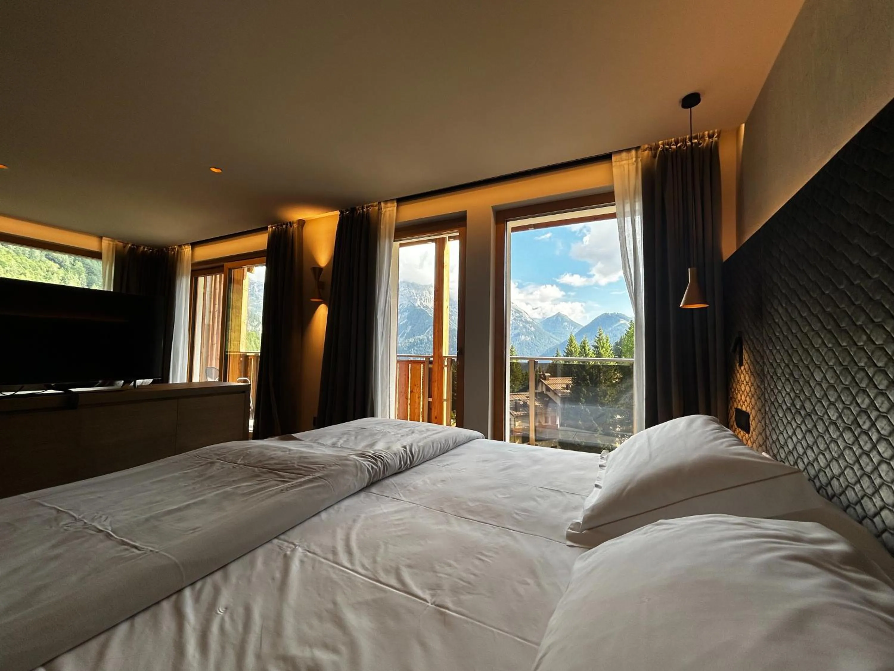 Bed in Hotel Lorenzetti