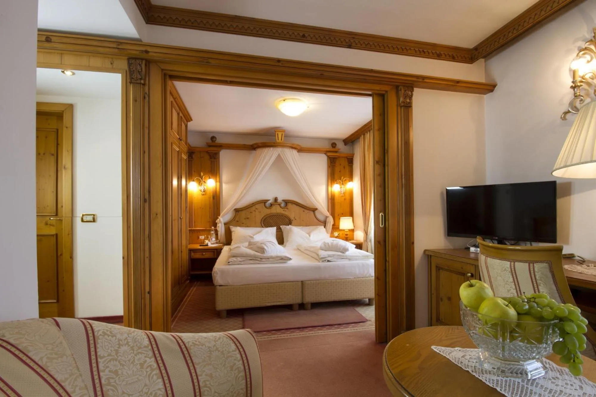 Bed in Hotel Lorenzetti