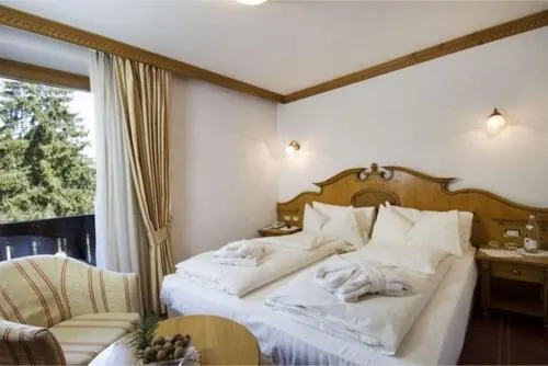 Bed in Hotel Lorenzetti