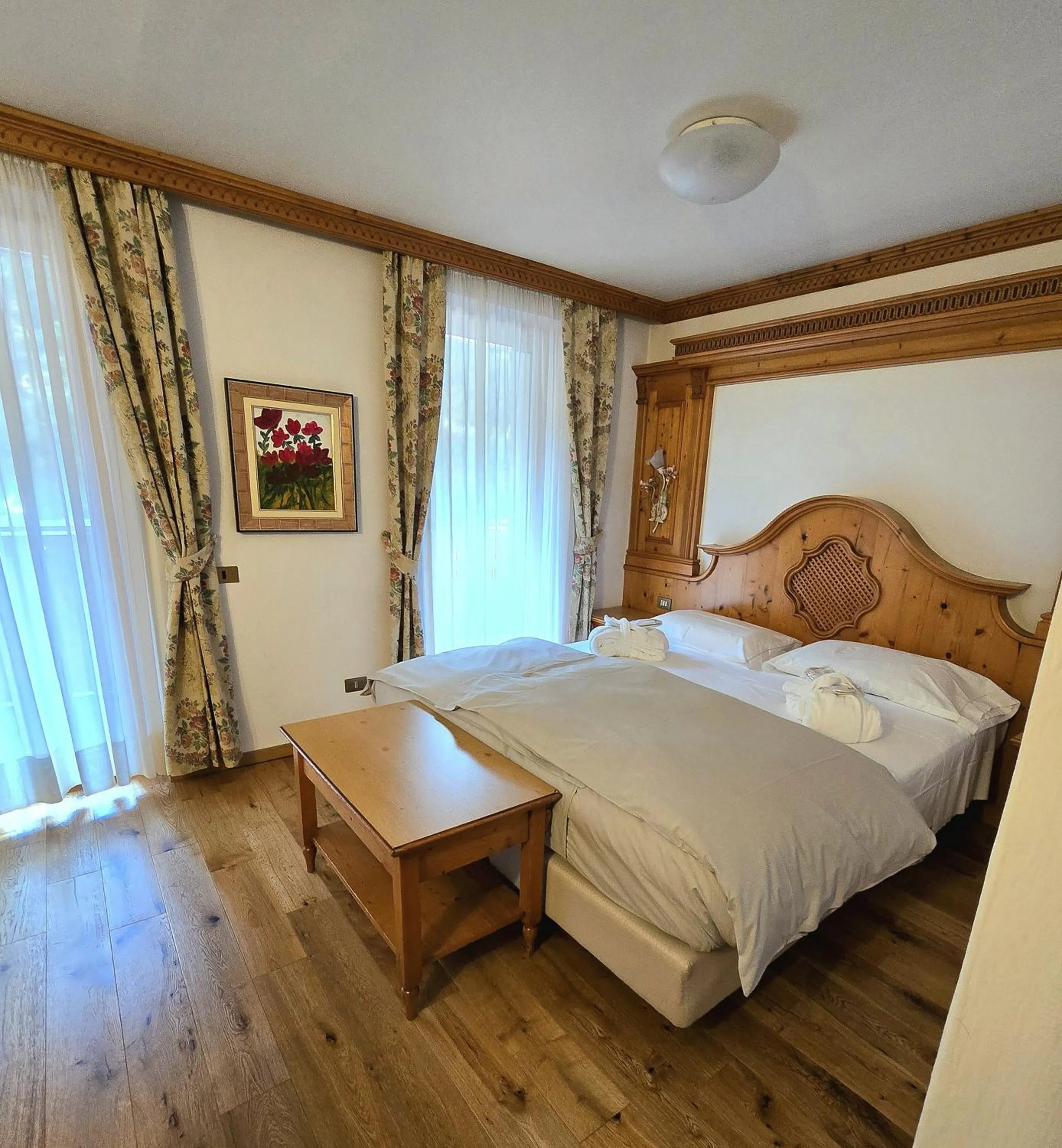 Bed in Hotel Lorenzetti