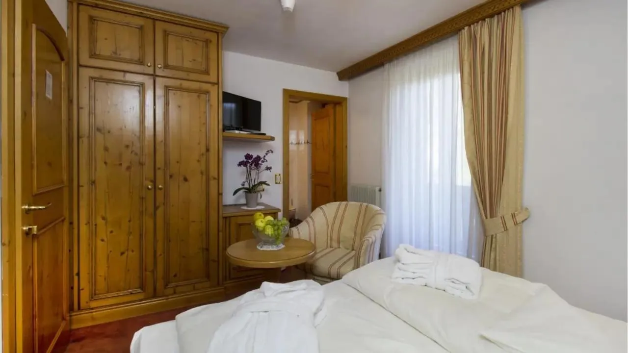 Bed in Hotel Lorenzetti