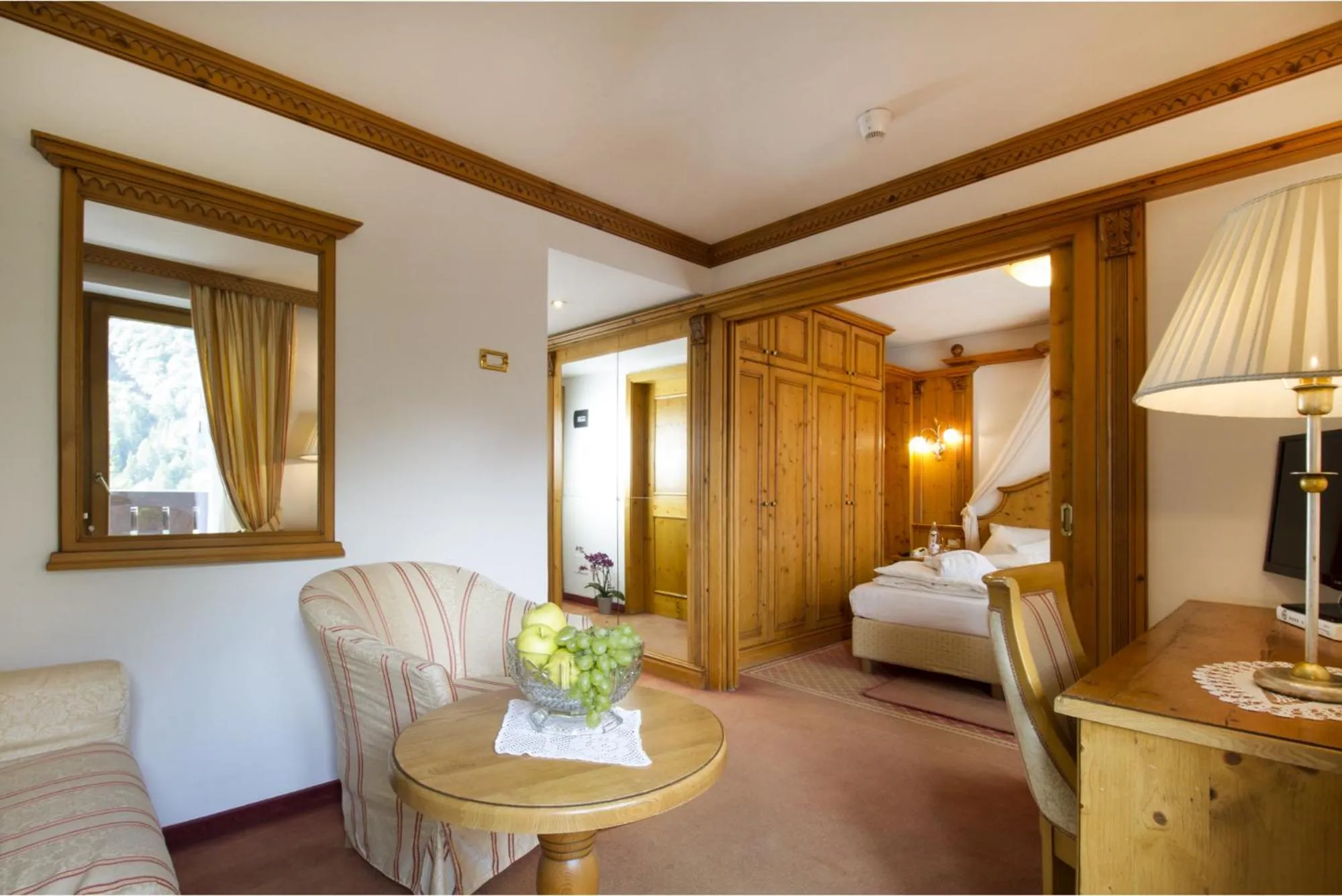 Bed in Hotel Lorenzetti