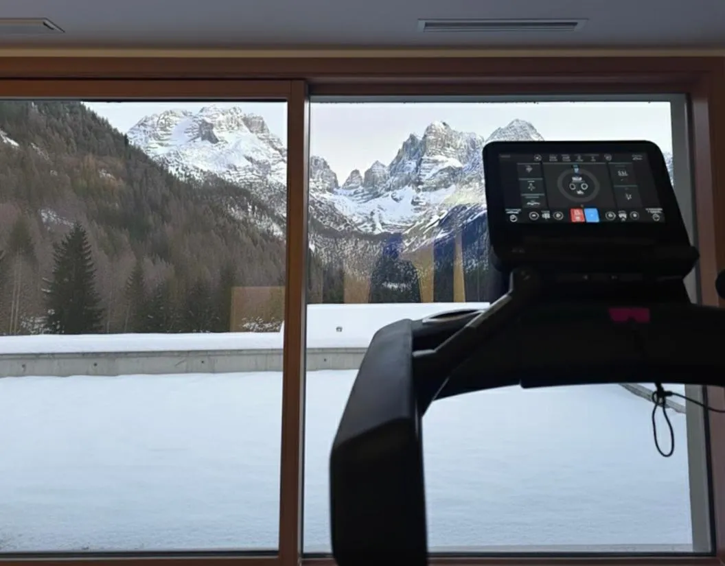 Fitness centre/facilities in Hotel Lorenzetti