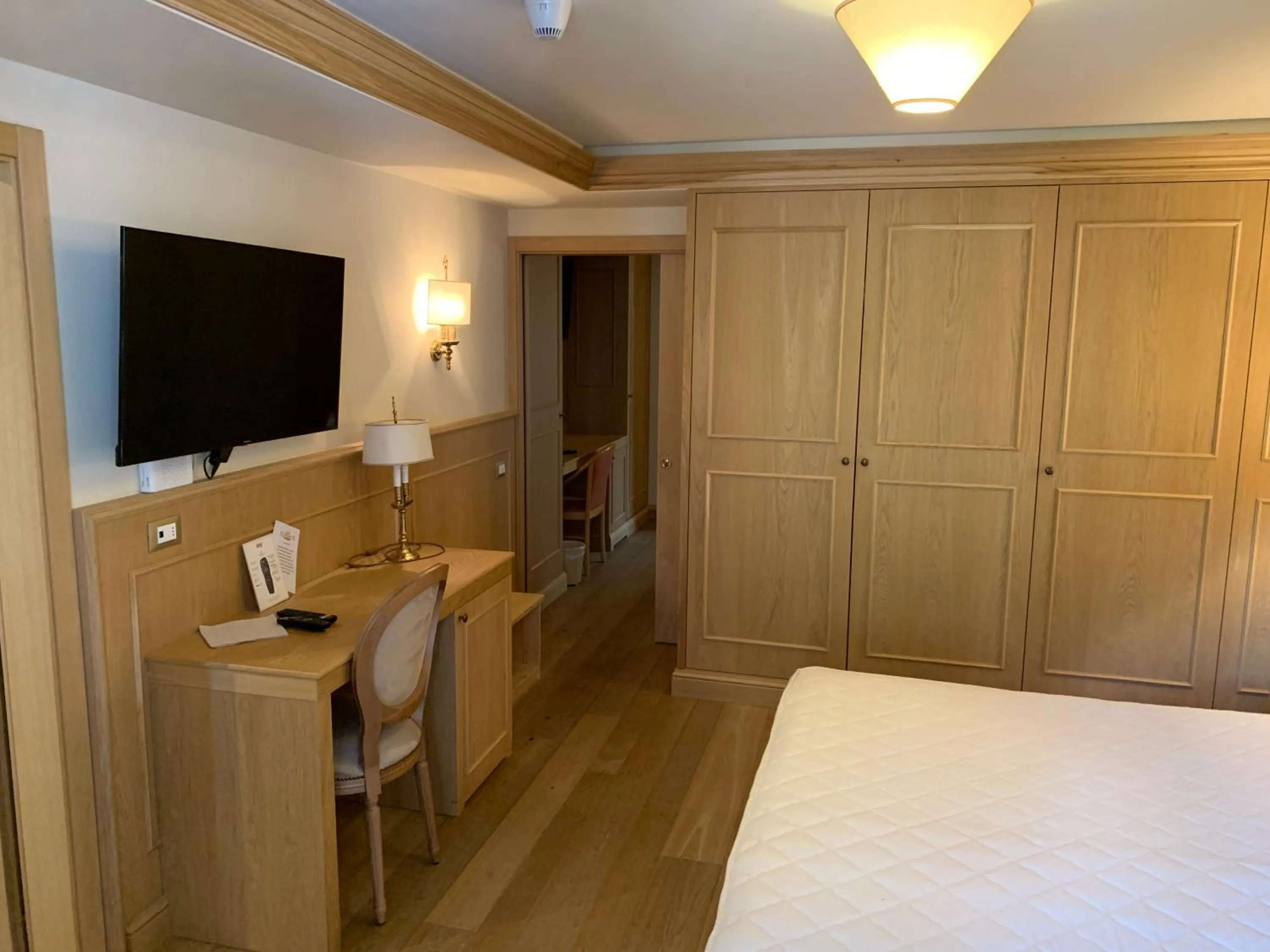 Bed in Hotel Lorenzetti