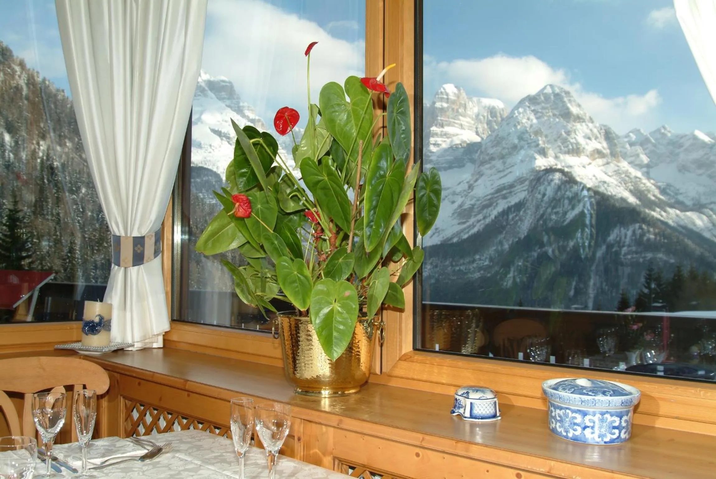 Mountain view in Hotel Lorenzetti