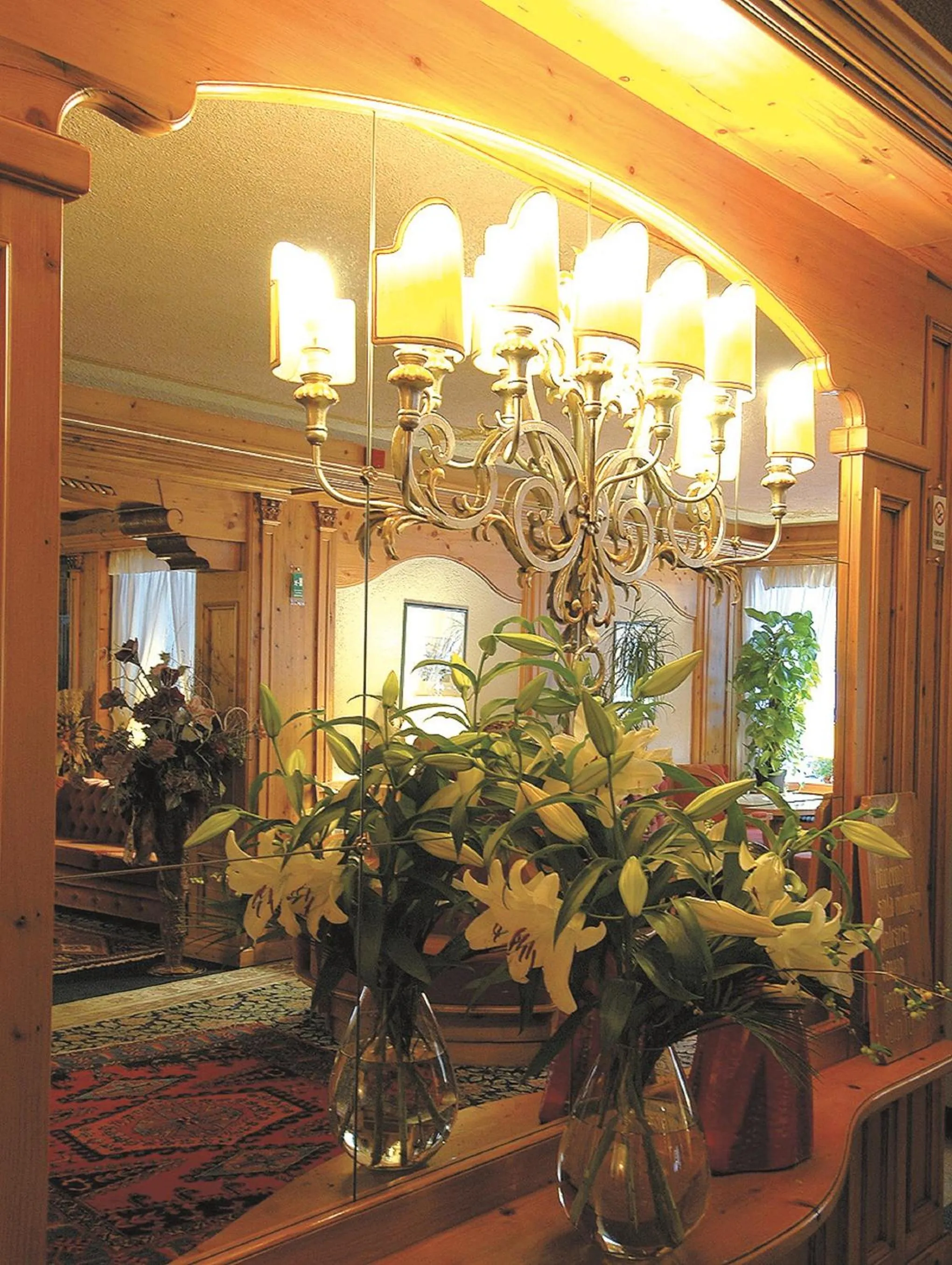 Decorative detail in Hotel Lorenzetti
