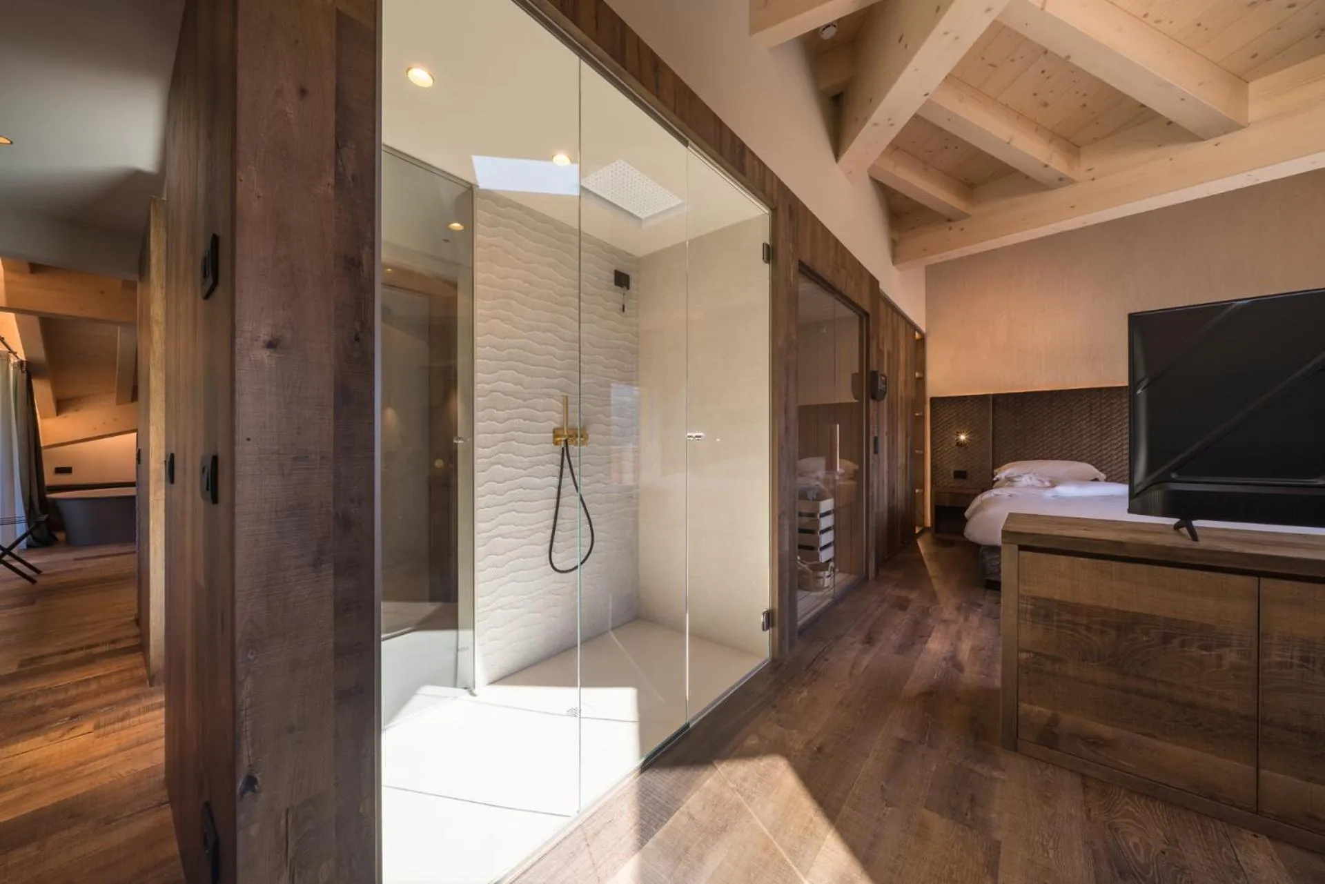 Bed in Hotel Lorenzetti