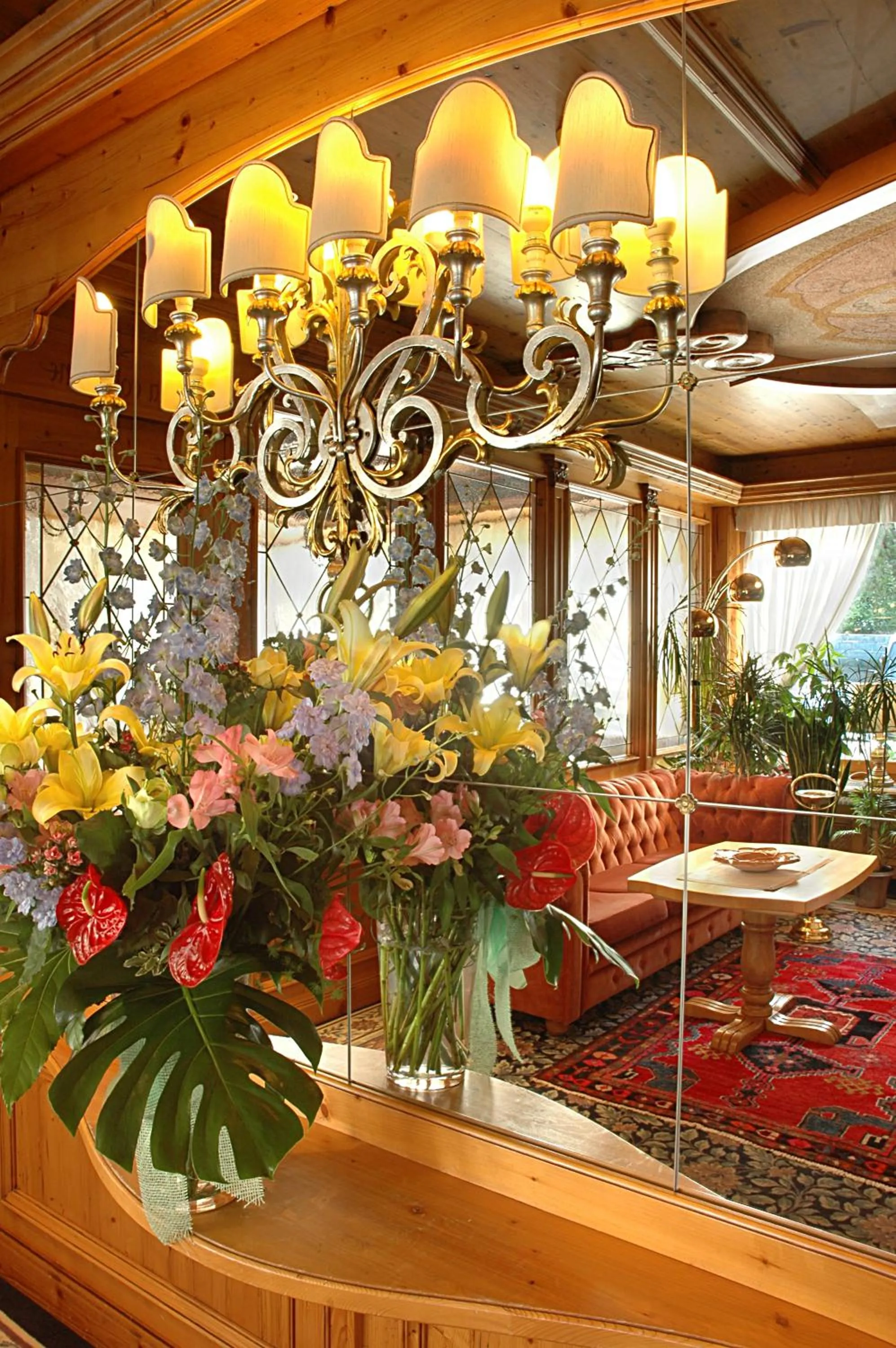 Decorative detail in Hotel Lorenzetti