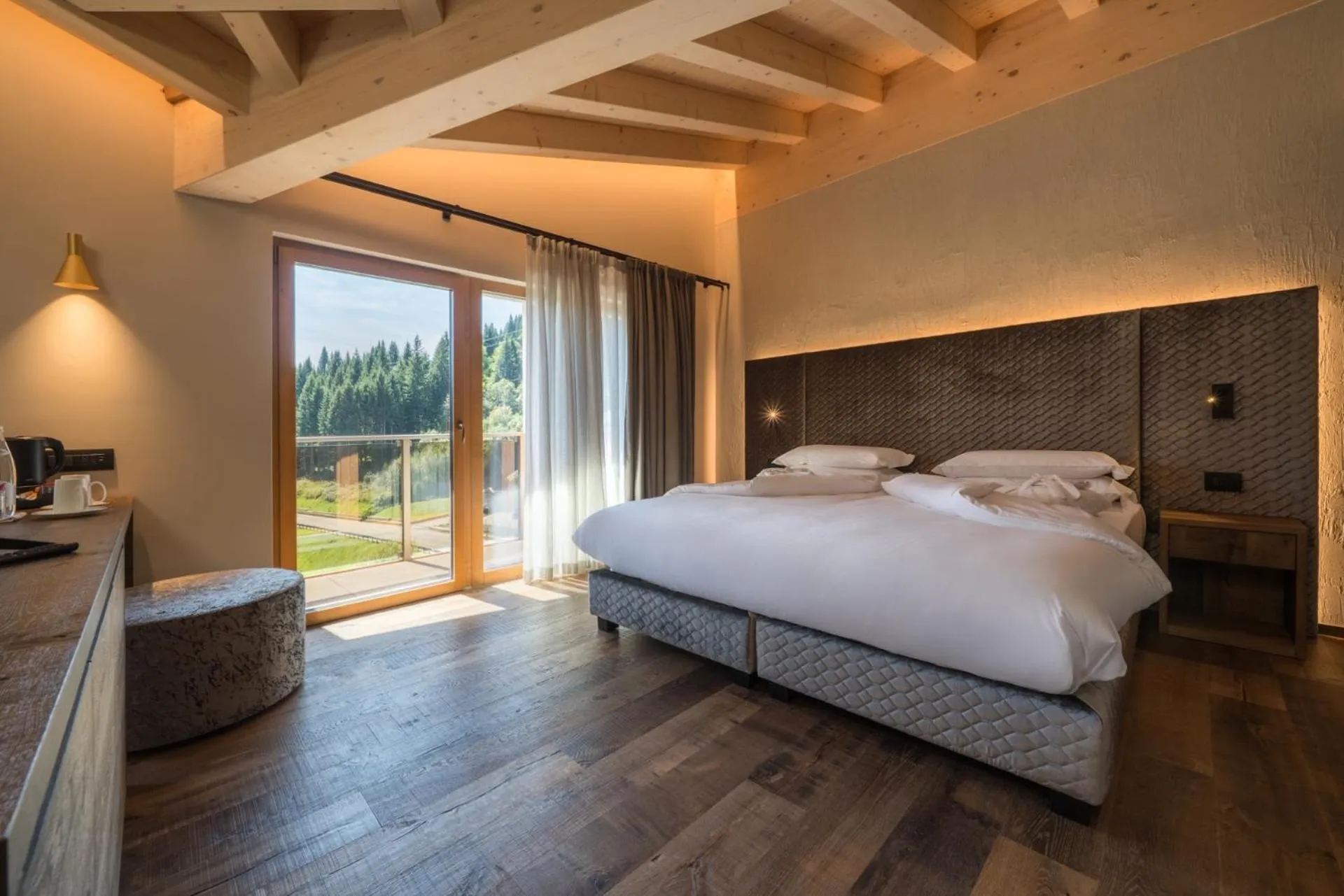 Bed in Hotel Lorenzetti