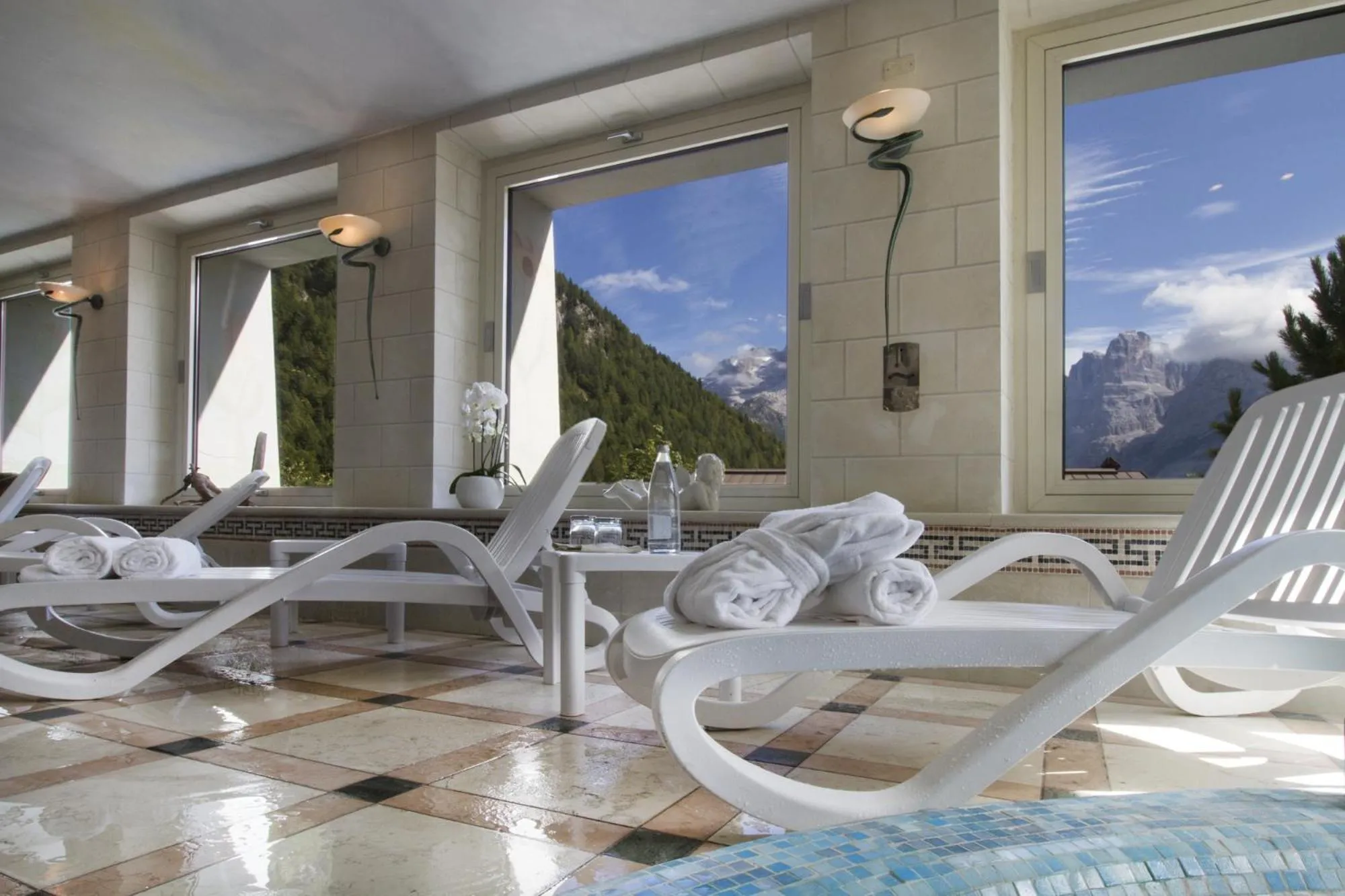 Spa and wellness centre/facilities in Hotel Lorenzetti