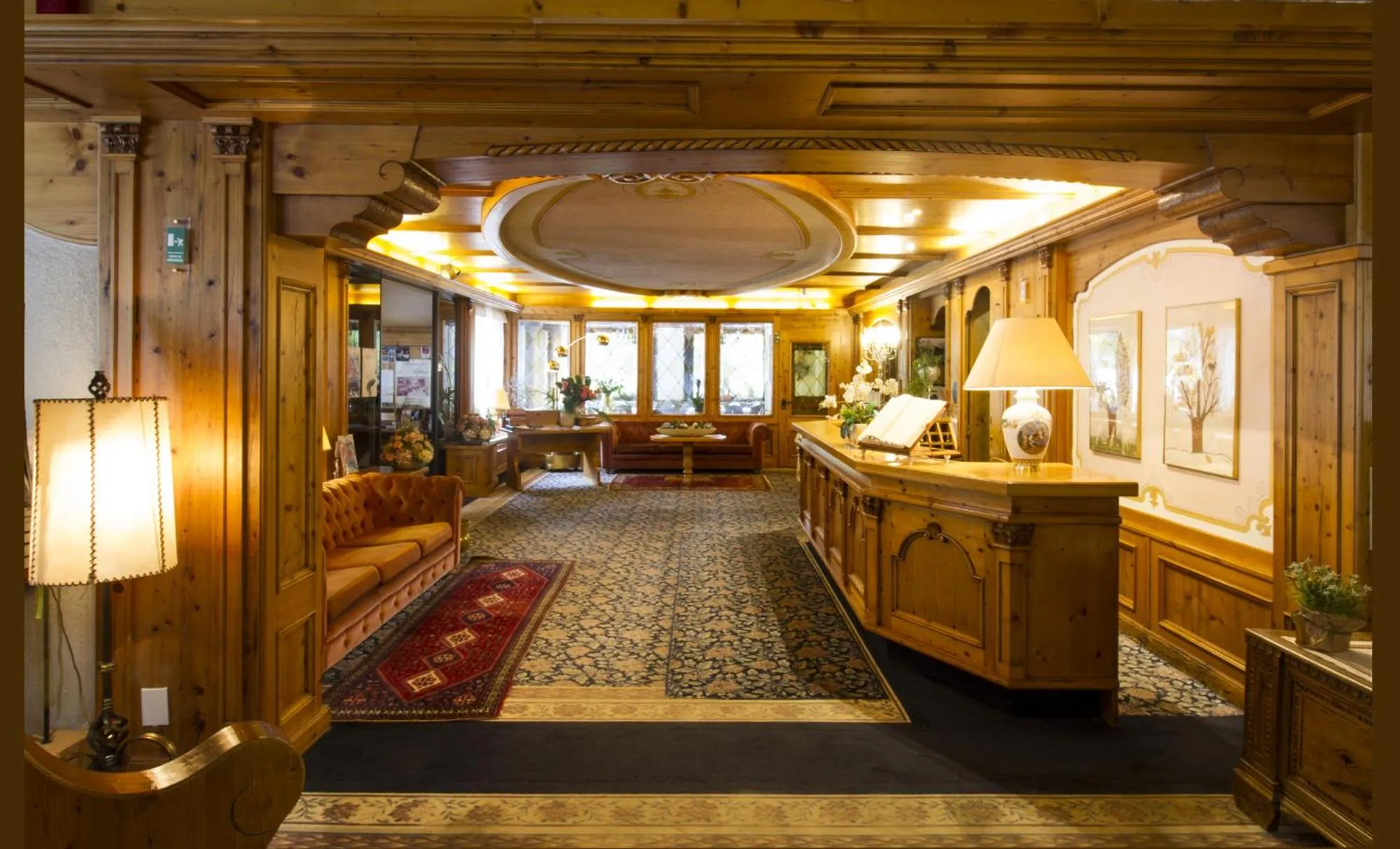 Lobby or reception in Hotel Lorenzetti