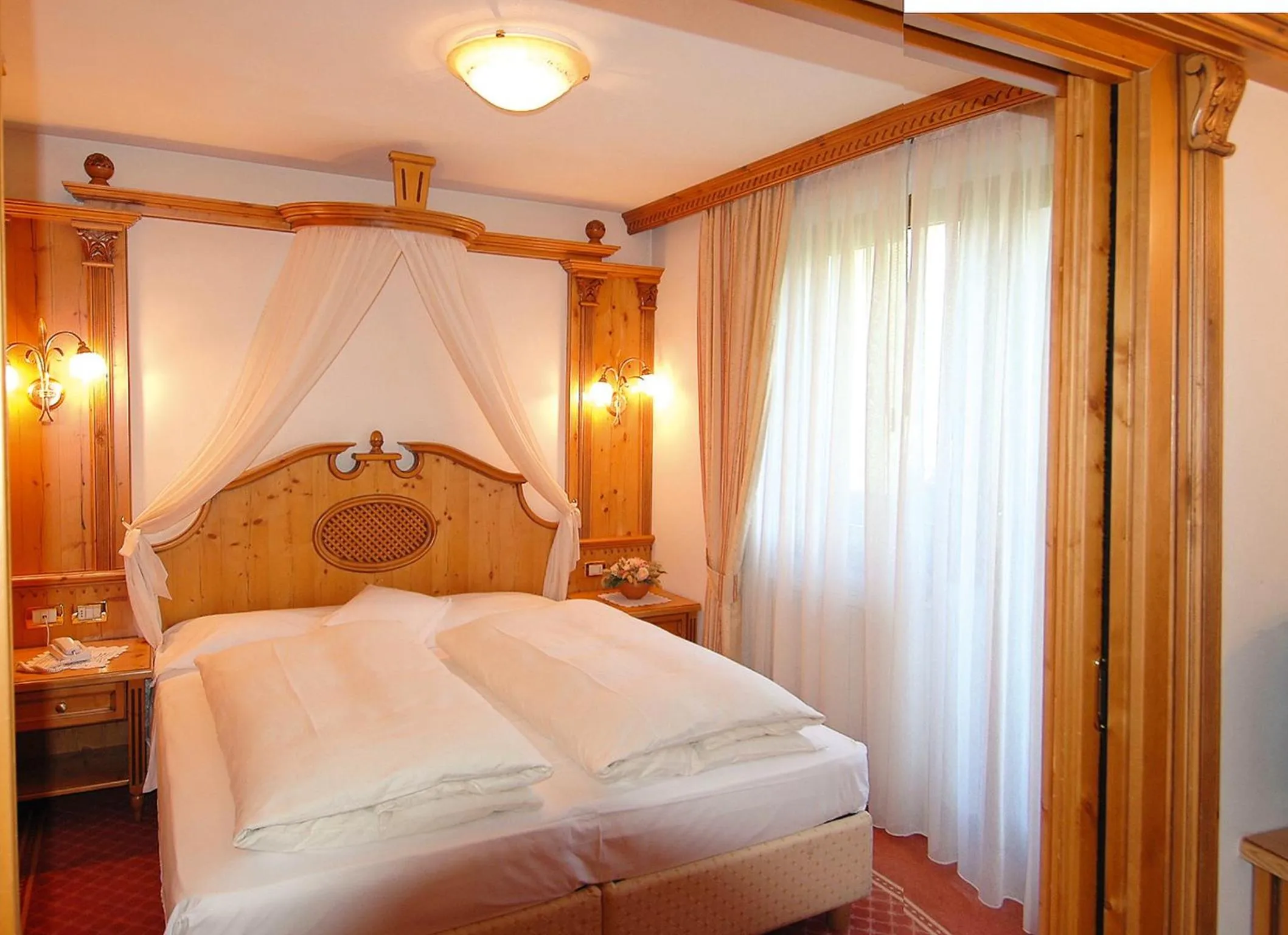 Bed in Hotel Lorenzetti