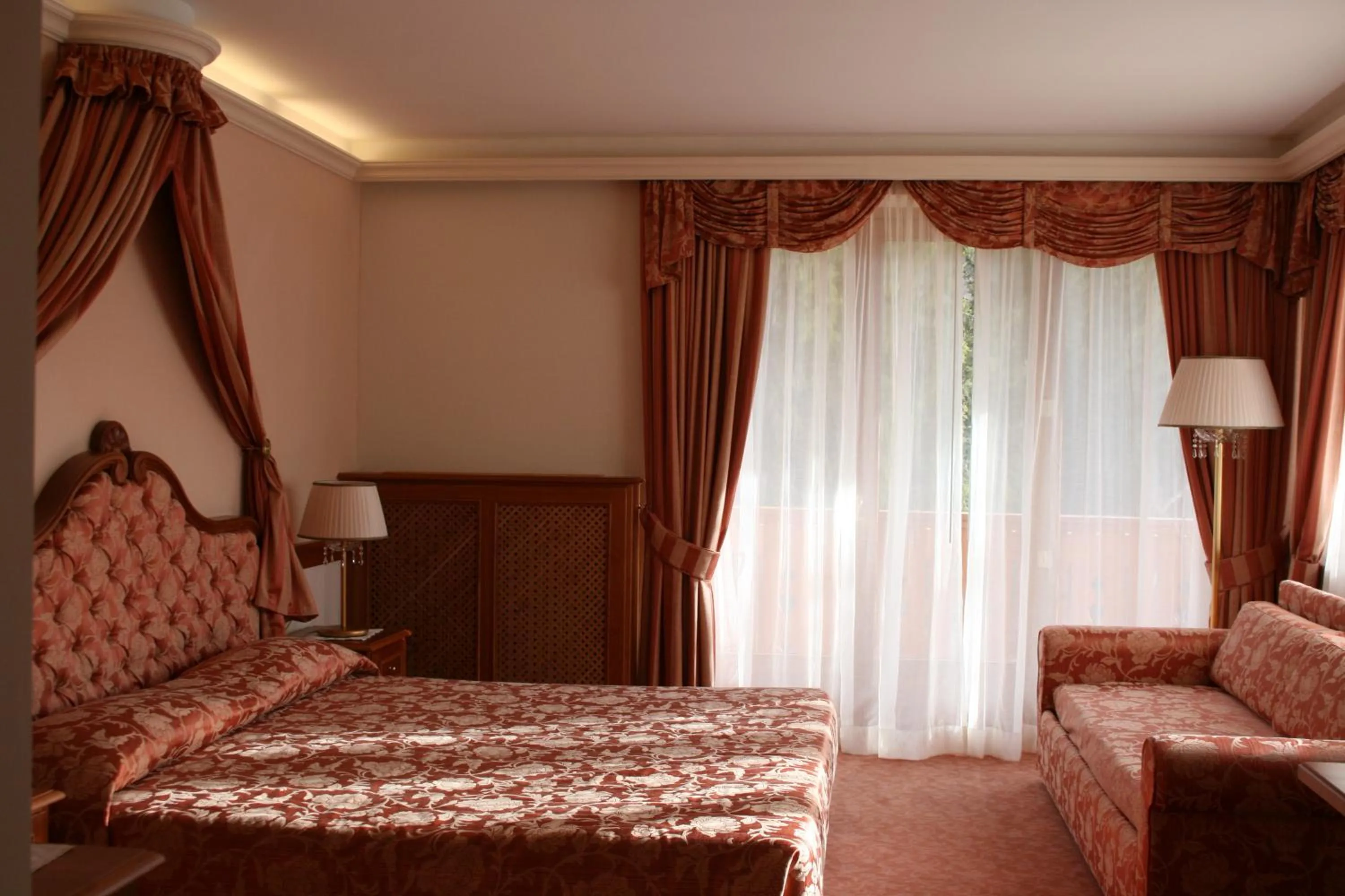 Bed in Hotel Lorenzetti