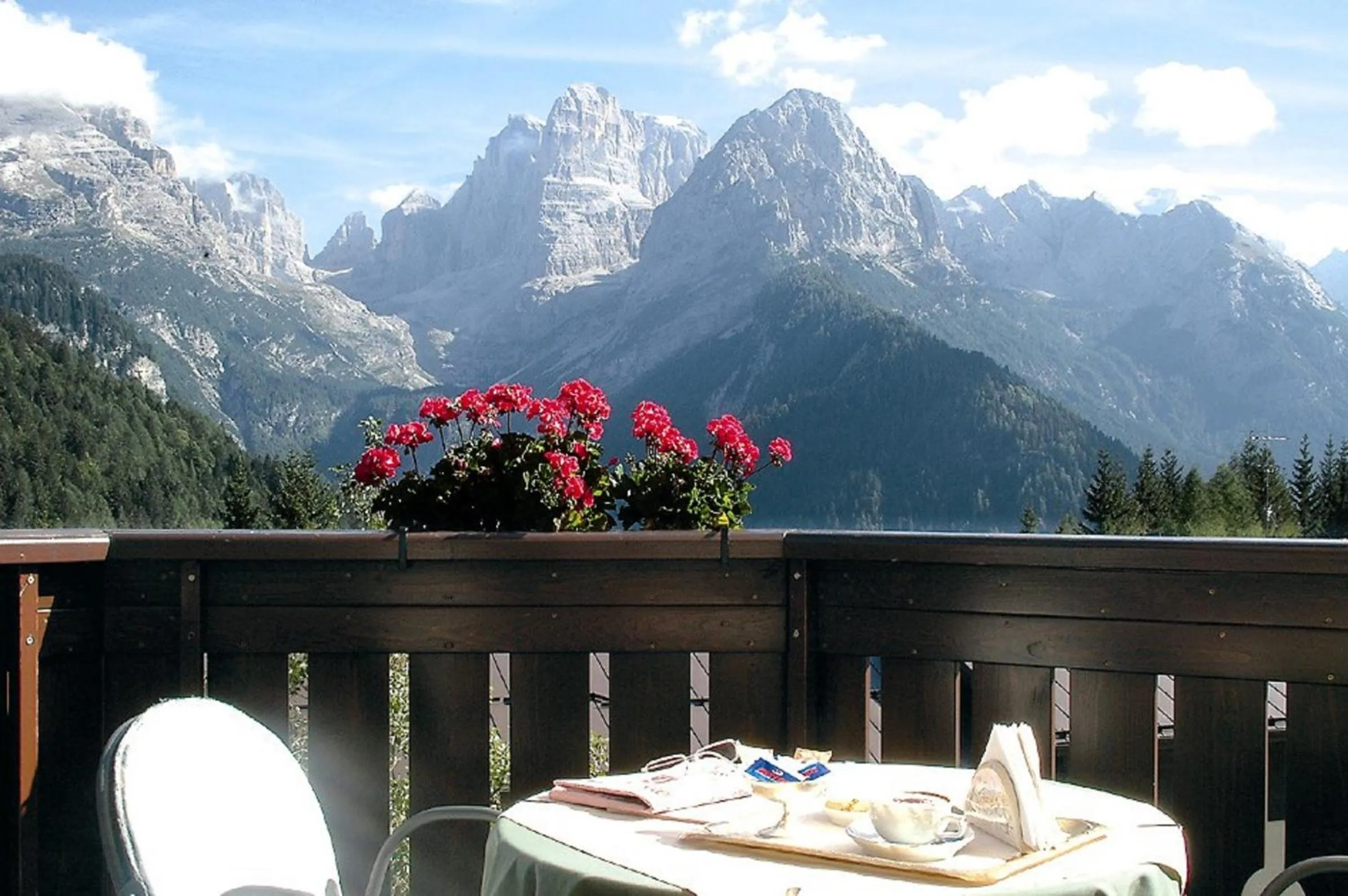 Mountain view in Hotel Lorenzetti