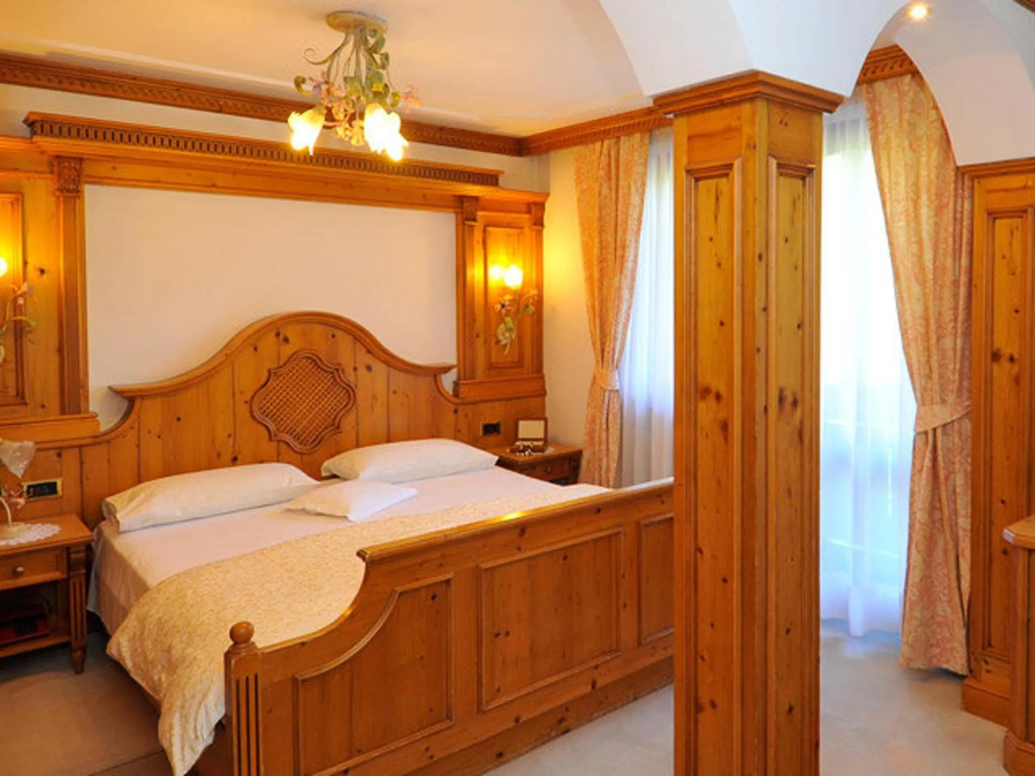 Bed in Hotel Lorenzetti