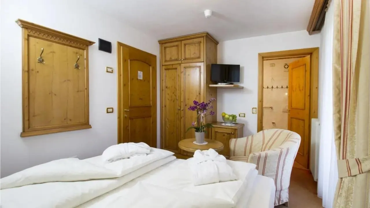 Bed in Hotel Lorenzetti