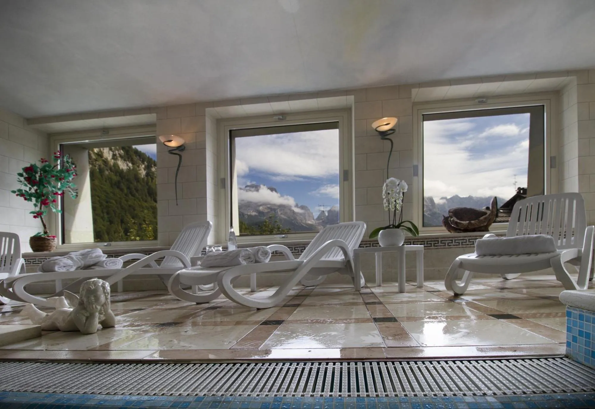 Spa and wellness centre/facilities in Hotel Lorenzetti