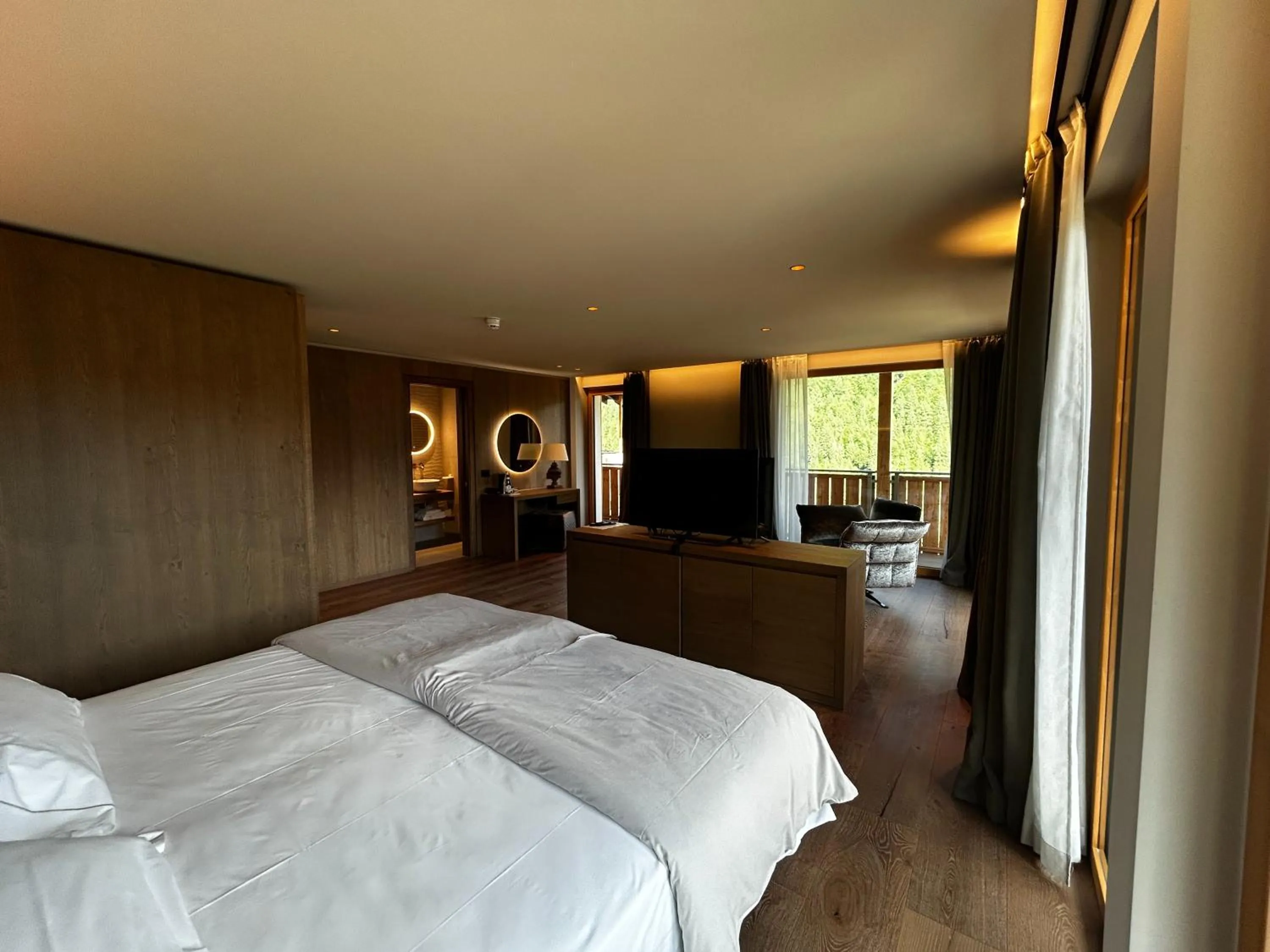 Bed in Hotel Lorenzetti