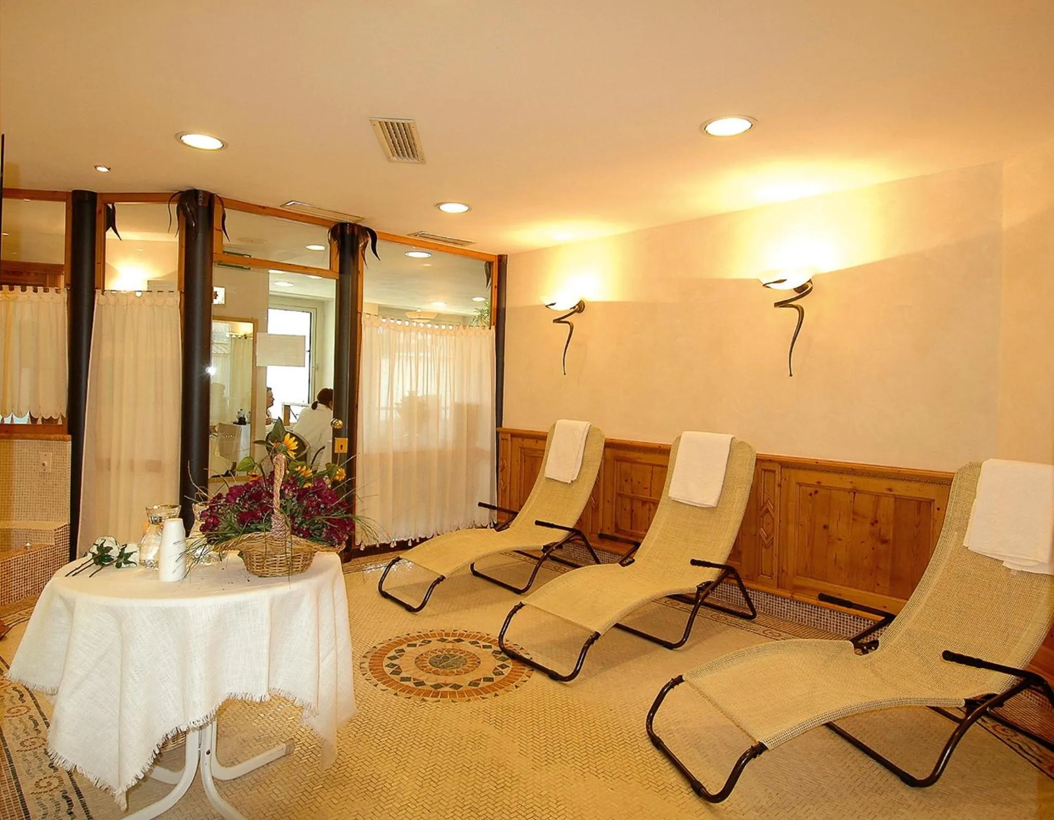 Spa and wellness centre/facilities in Hotel Lorenzetti
