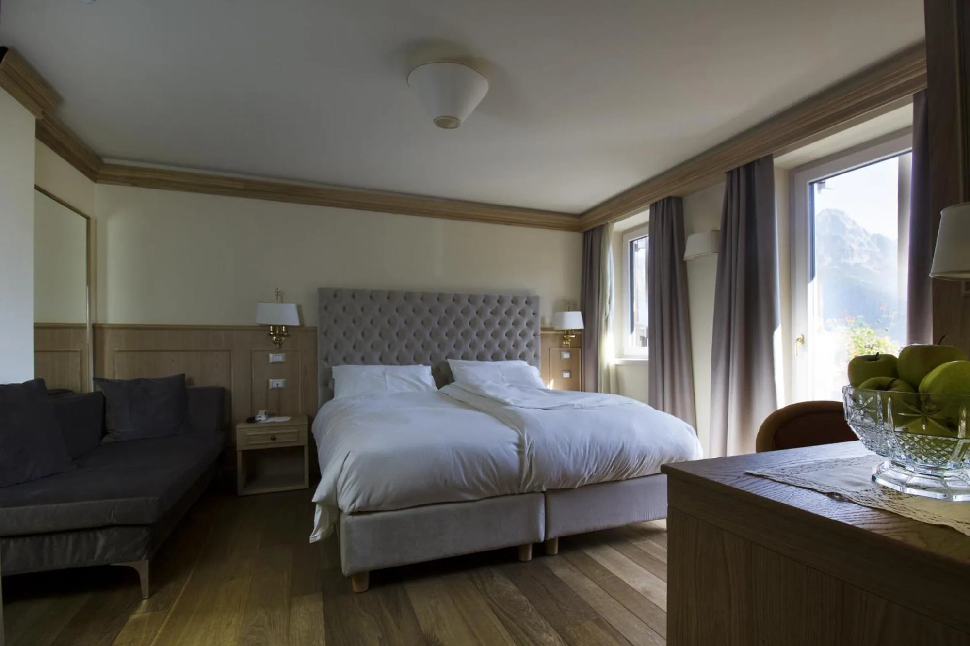 Bed in Hotel Lorenzetti