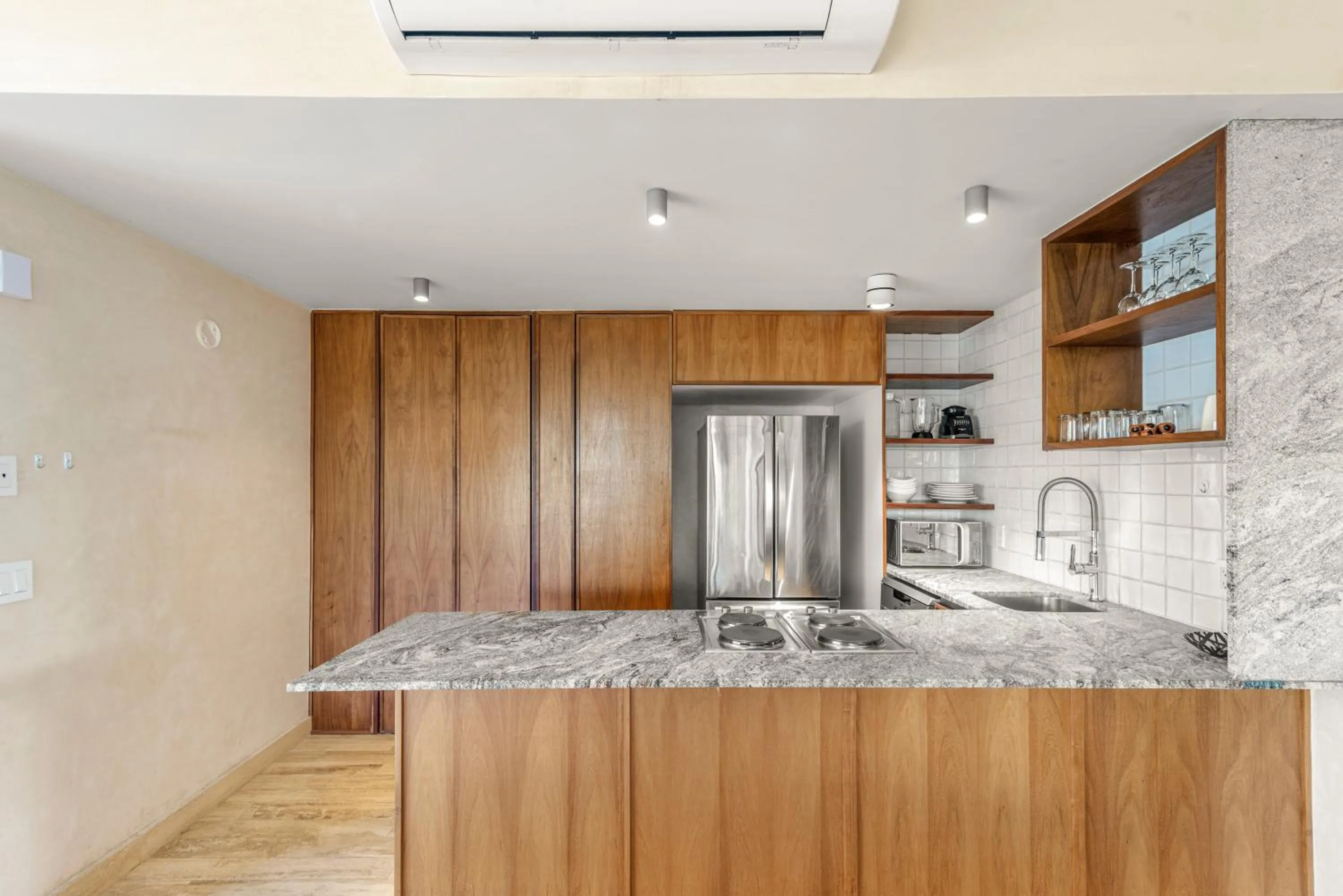 Kitchen or kitchenette in 307 Amazing jungle view apartment.