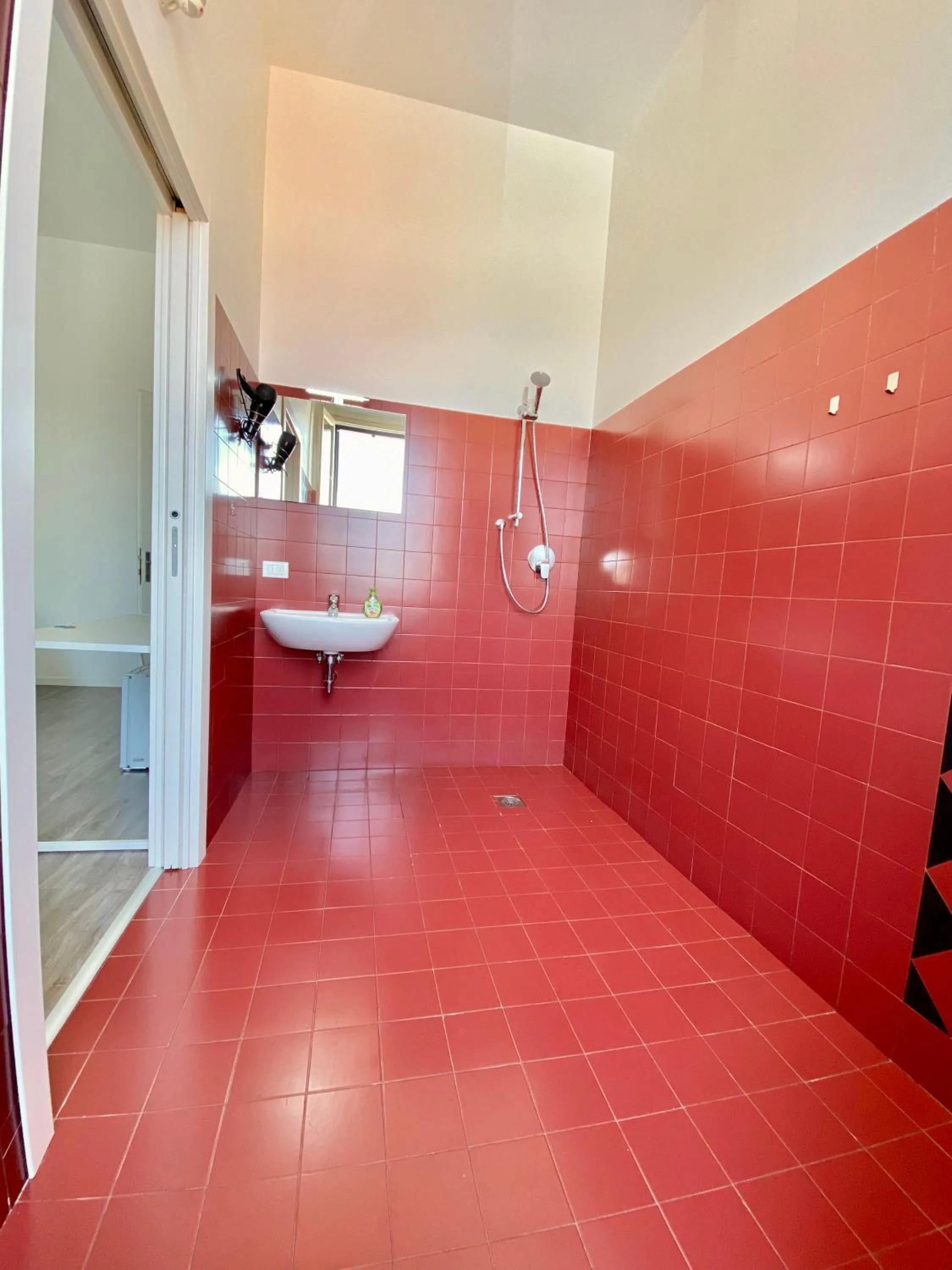 Bathroom in BRIBANO HOSTEL & bike sharing-workers and tourists hospitality