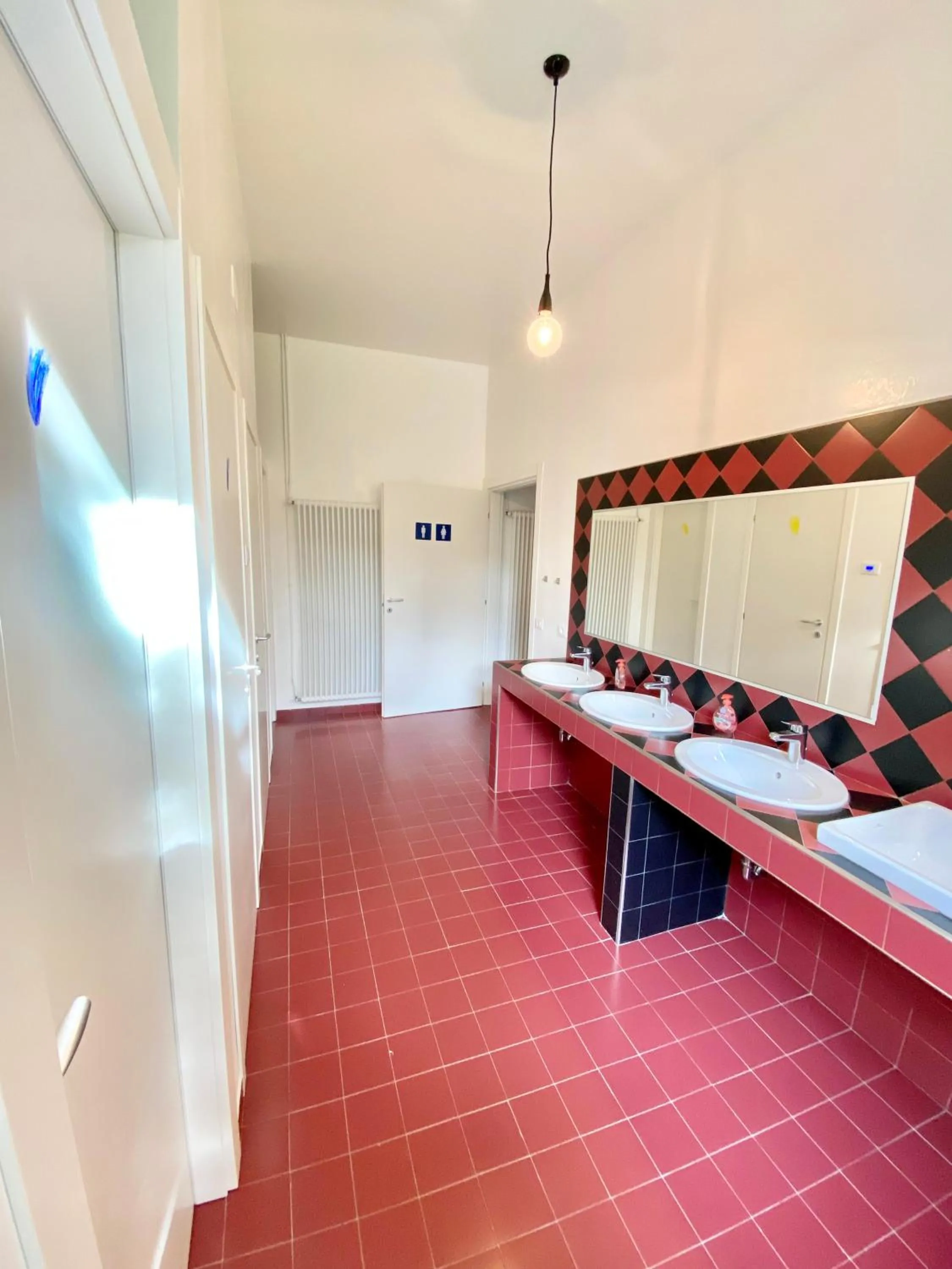 Bathroom in BRIBANO HOSTEL & bike sharing-workers and tourists hospitality