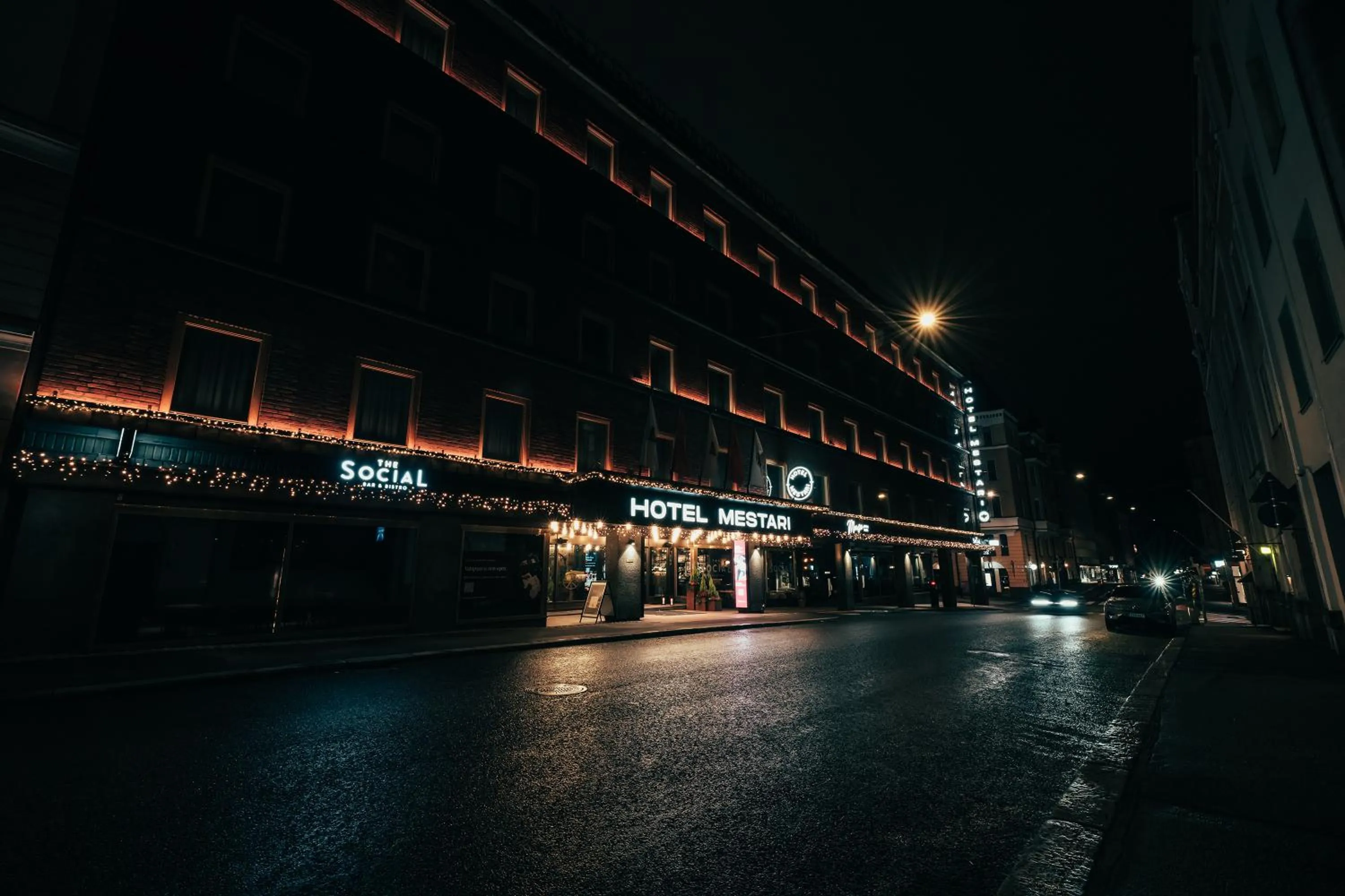 Night in Clarion Hotel Mestari