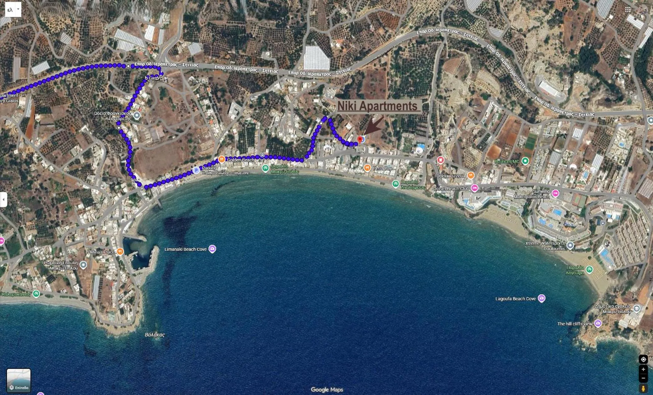 Property building in Niki Apartments