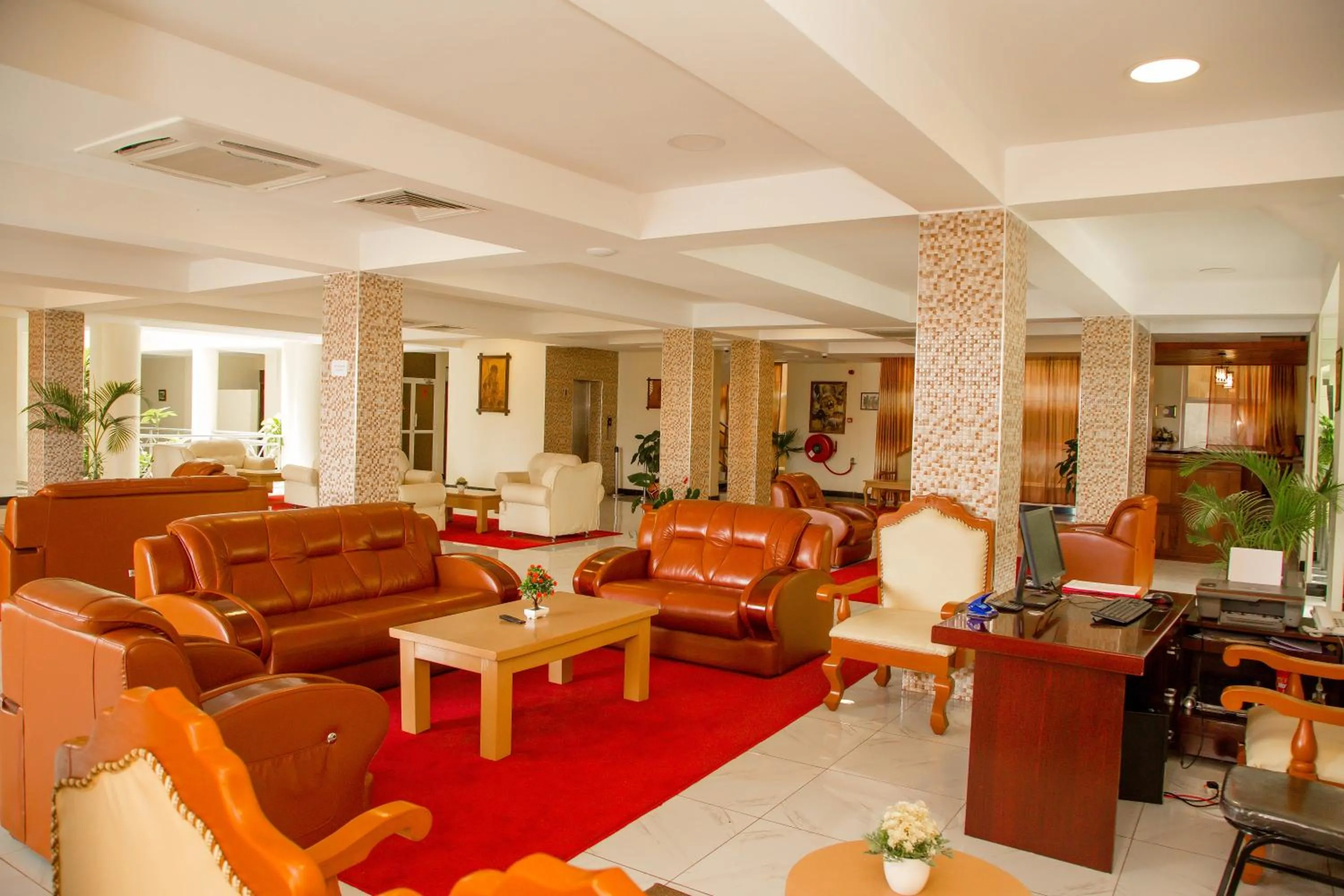 Seating area in A1 Hotel and Resort