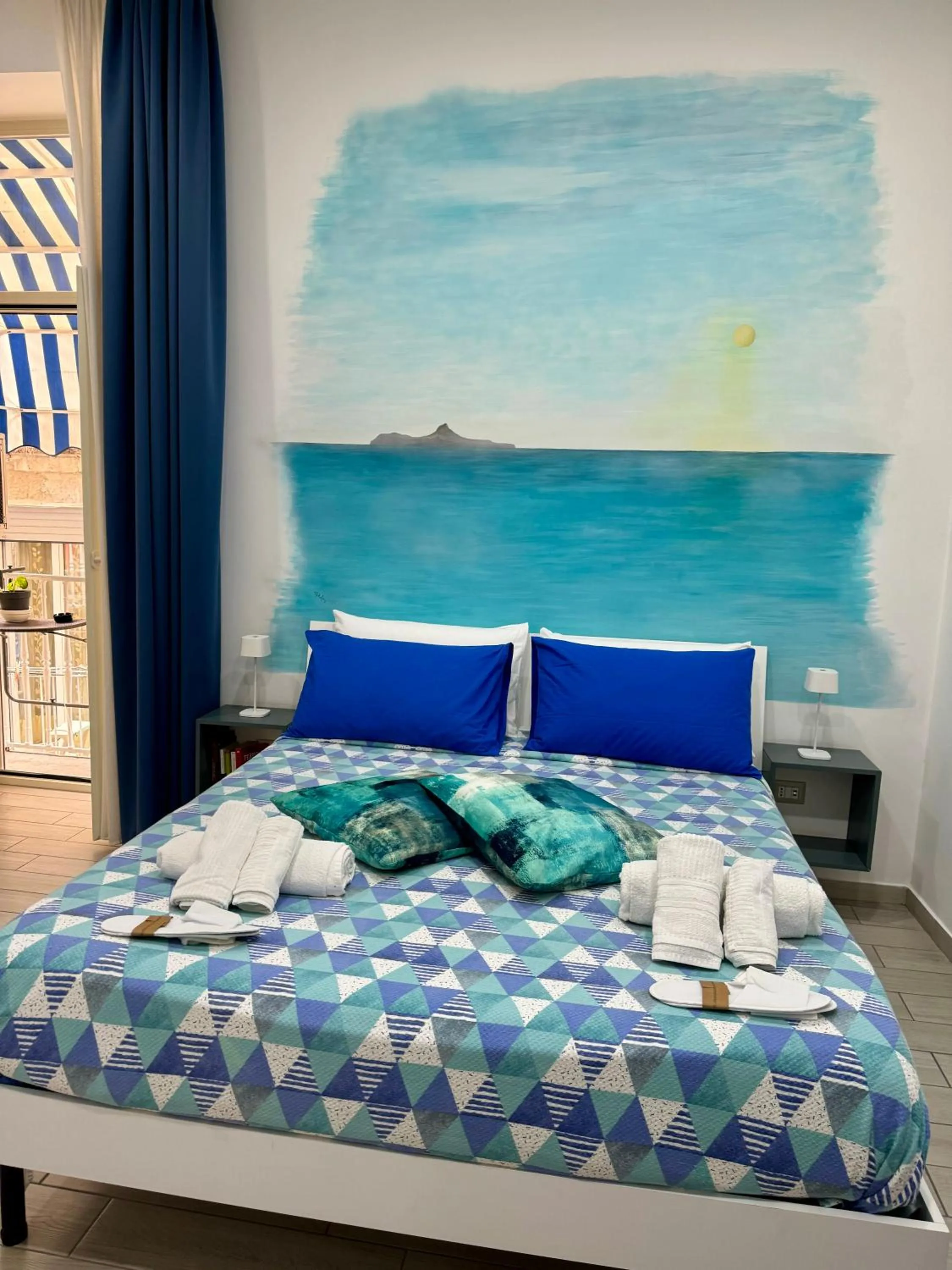 Bedroom, Bed in Napoli Museo bed and breakfast