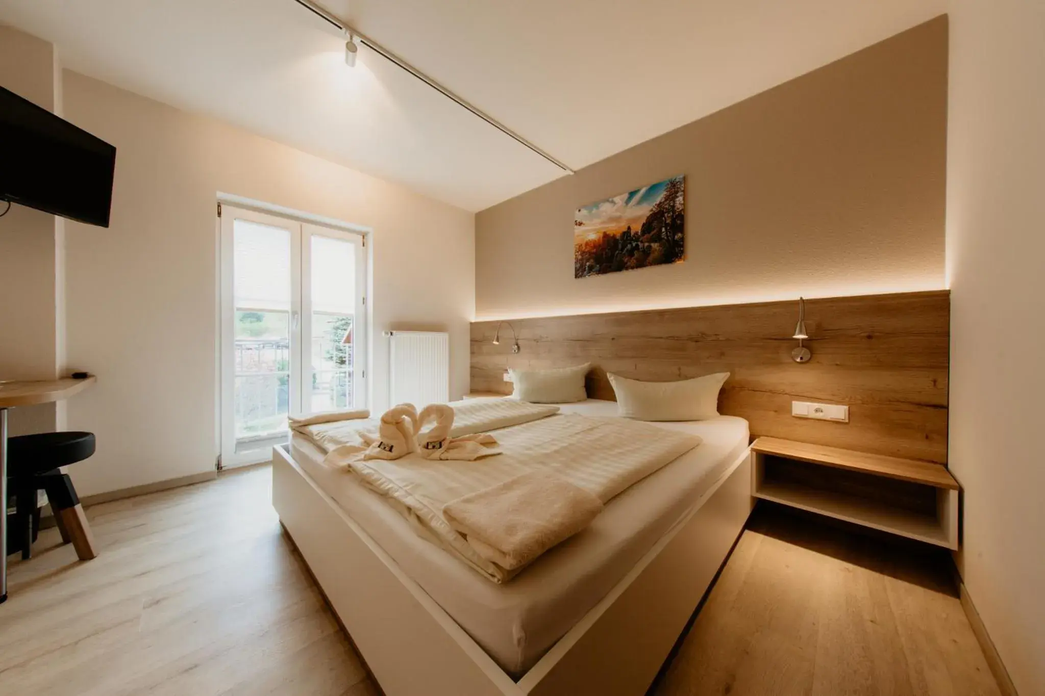 Double Room in Bergpension Laasen Perle Rathen Double Room in Bergpension Laasen Perle Rathen