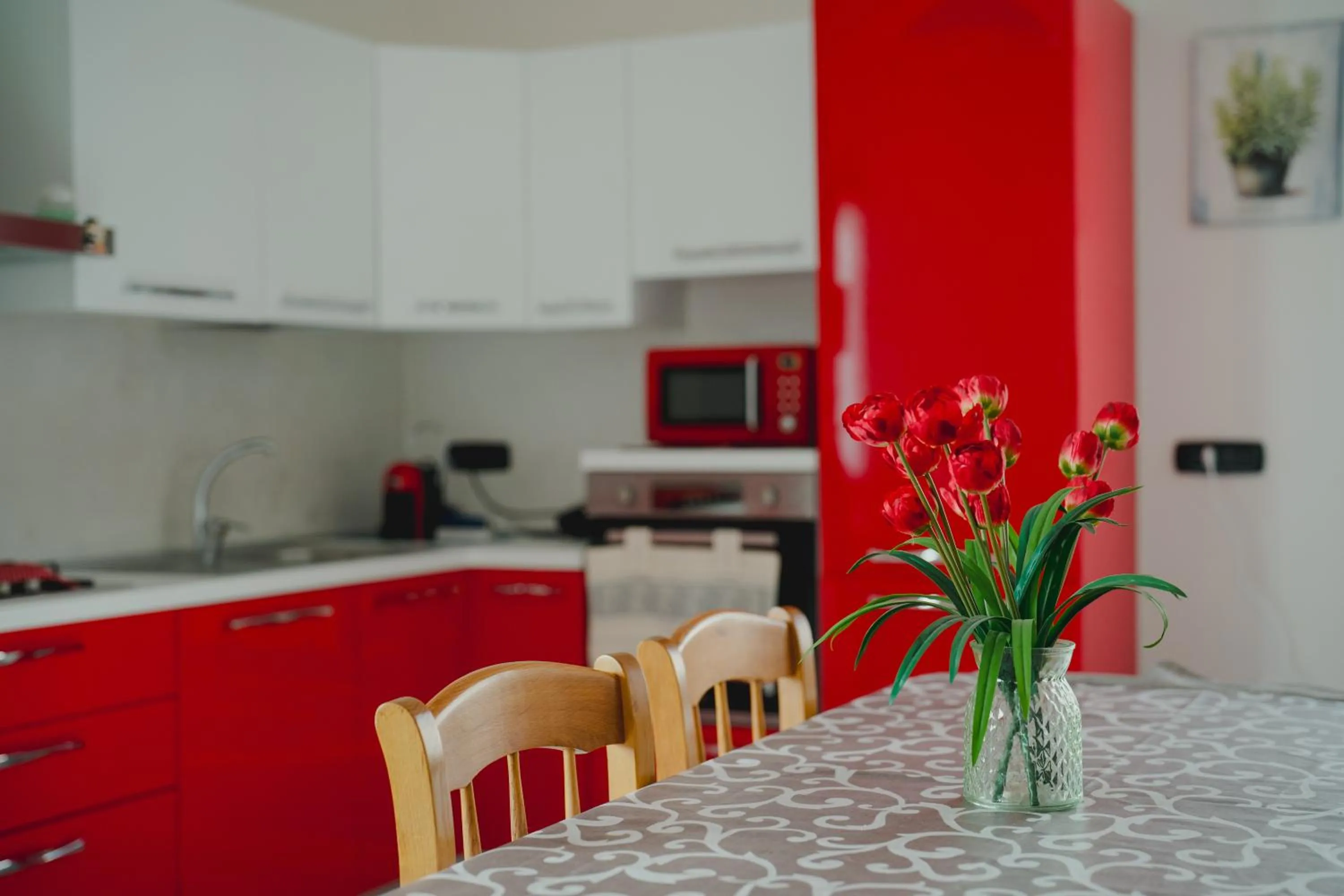 Kitchen or kitchenette in La luna nel pozzo