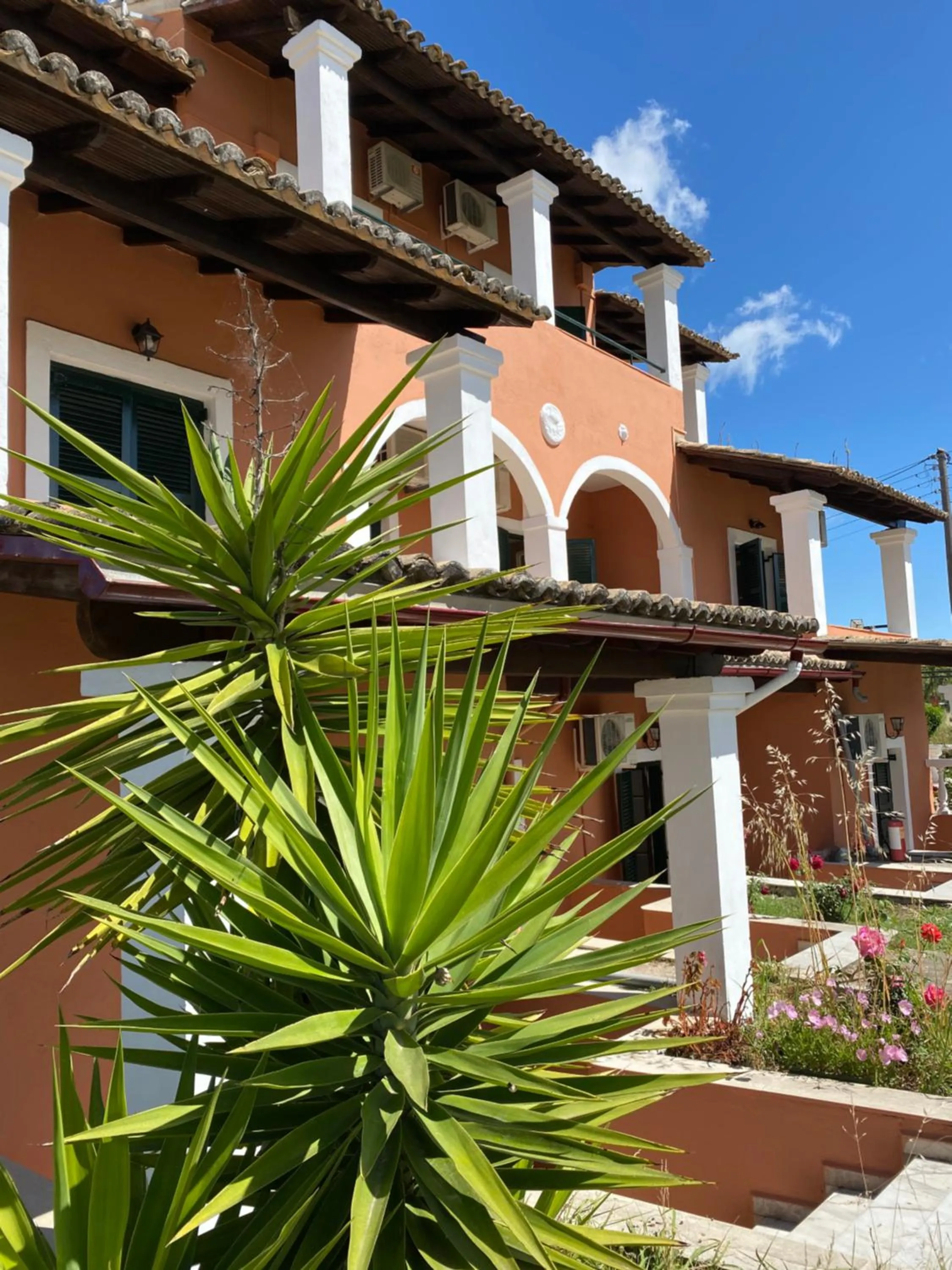 Property building in Villa Corfiota Moraitika Beach