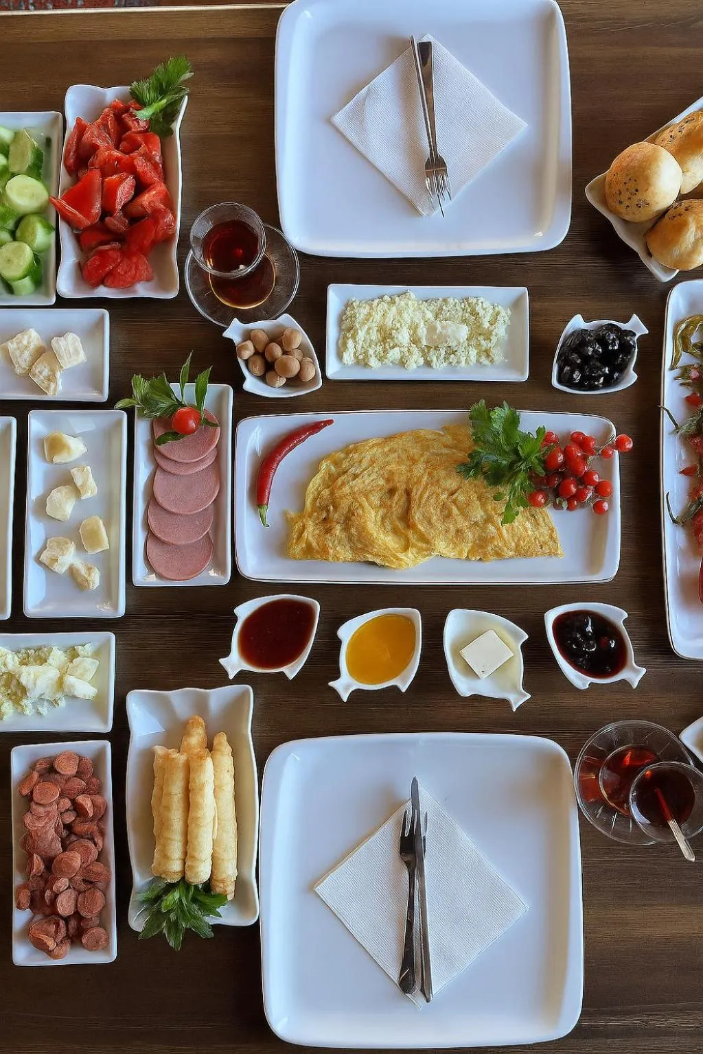 Food and drinks in Grand Uchisar Hotel