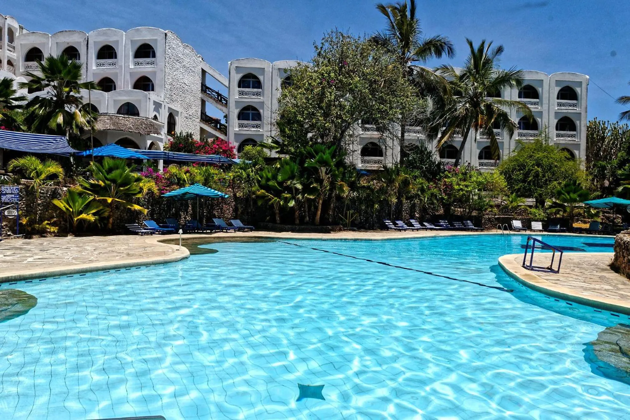 Pool view in Kaskazi Beach Resort