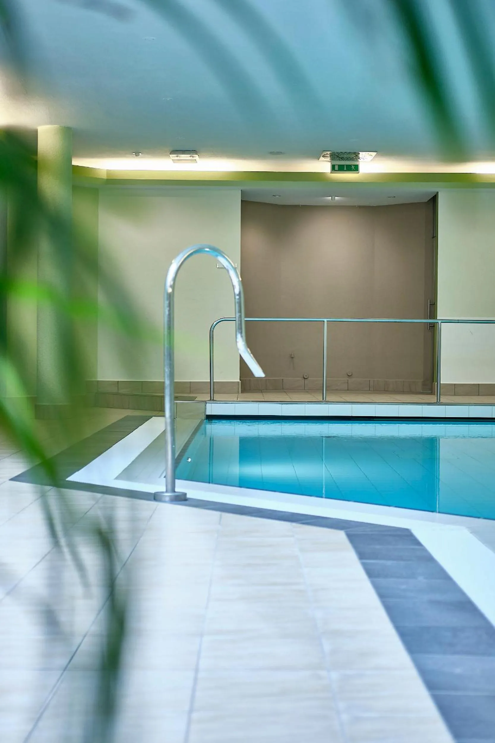 Swimming pool in Strandhotel Seehof