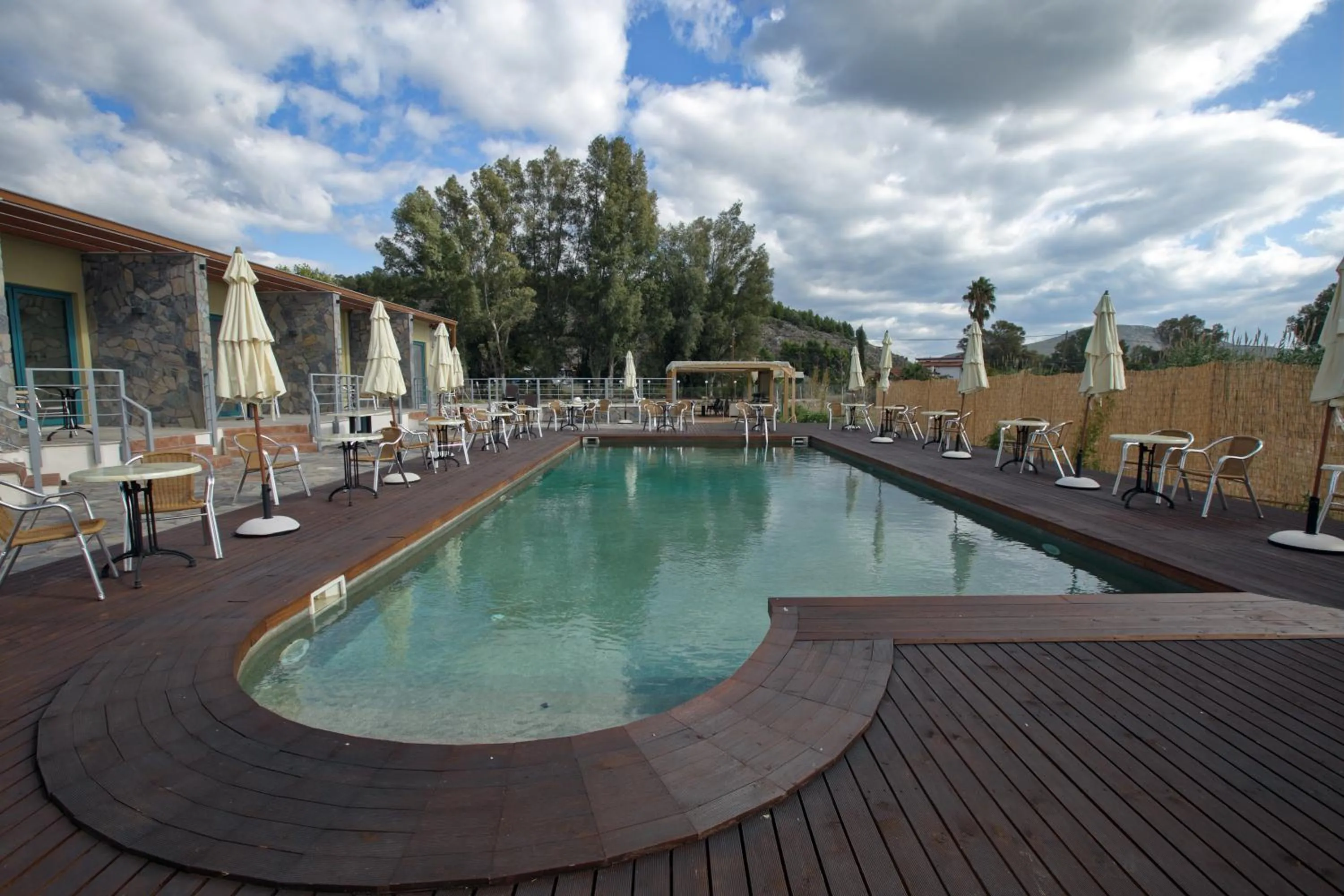 Swimming pool in Palacio del Sol Luxury Apartments