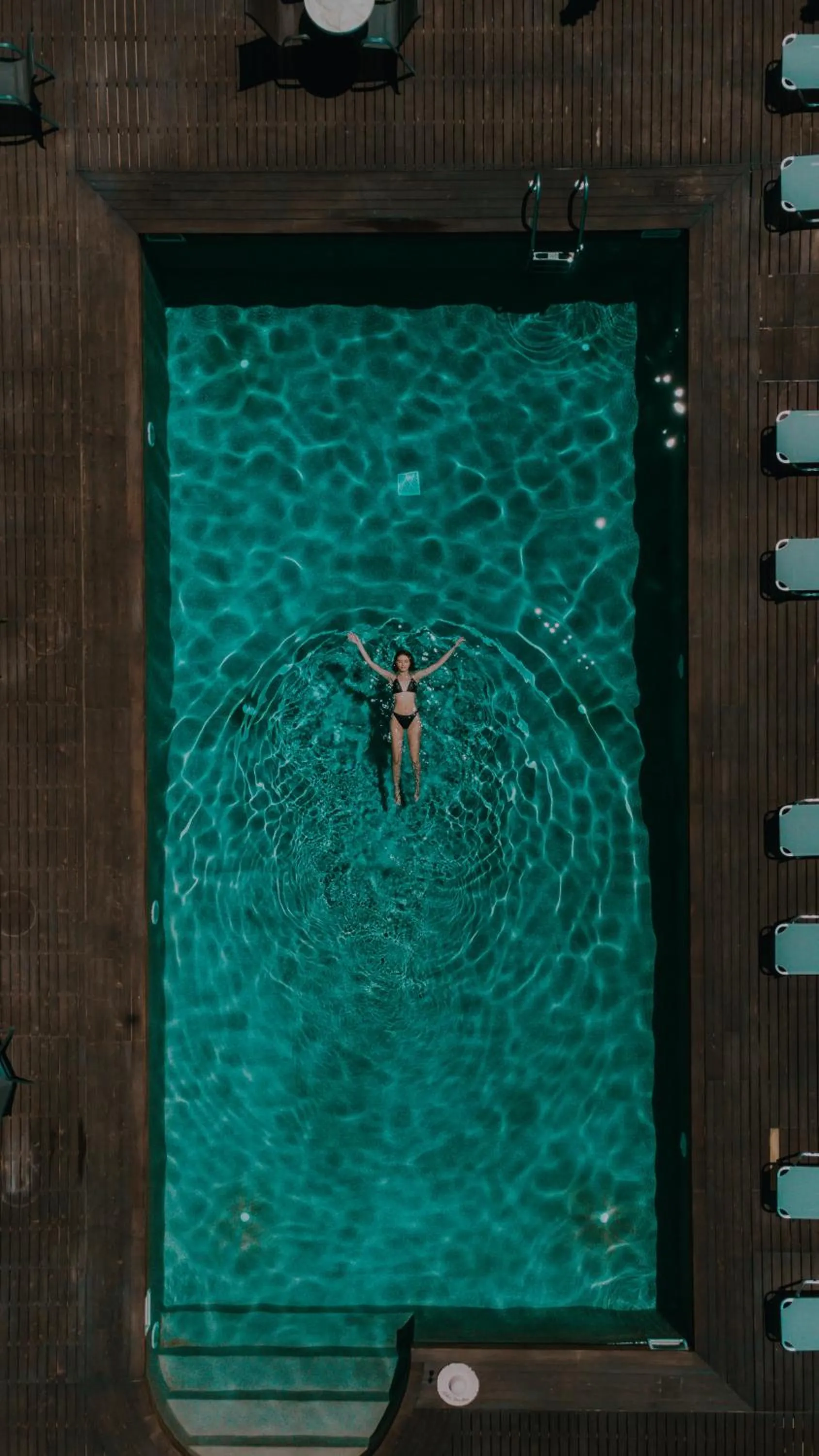 Swimming pool in Palacio del Sol Luxury Apartments