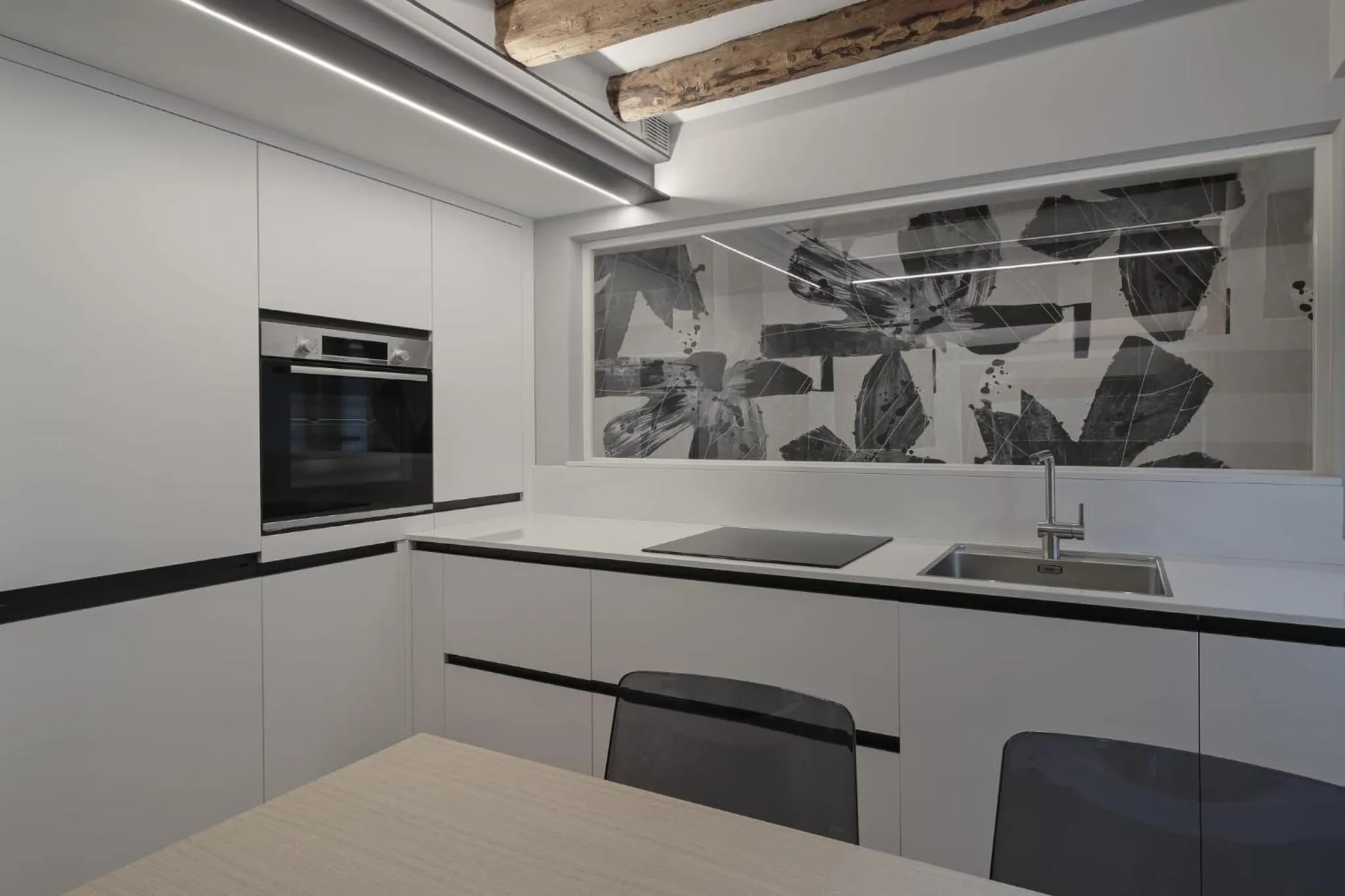 Kitchen or kitchenette in San Stae Glamour