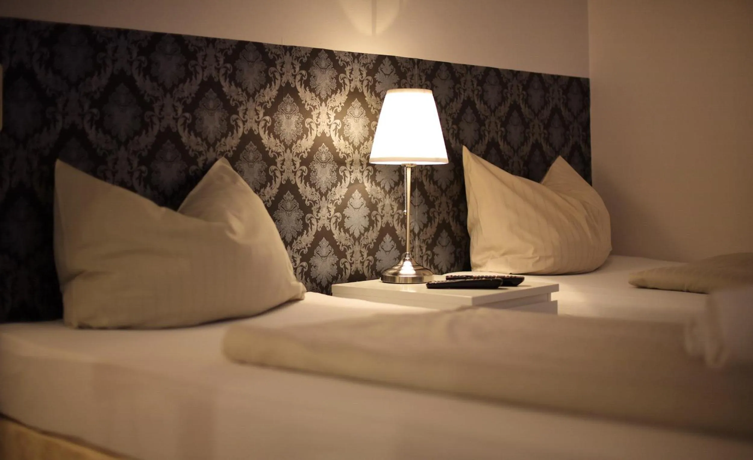 Bed in Hotel Bürgerhof