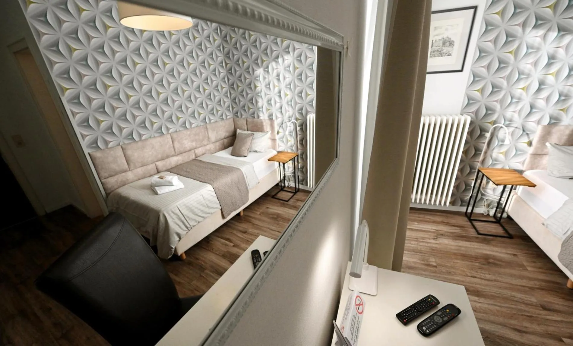 Photo of the whole room, Bed in Hotel Bürgerhof