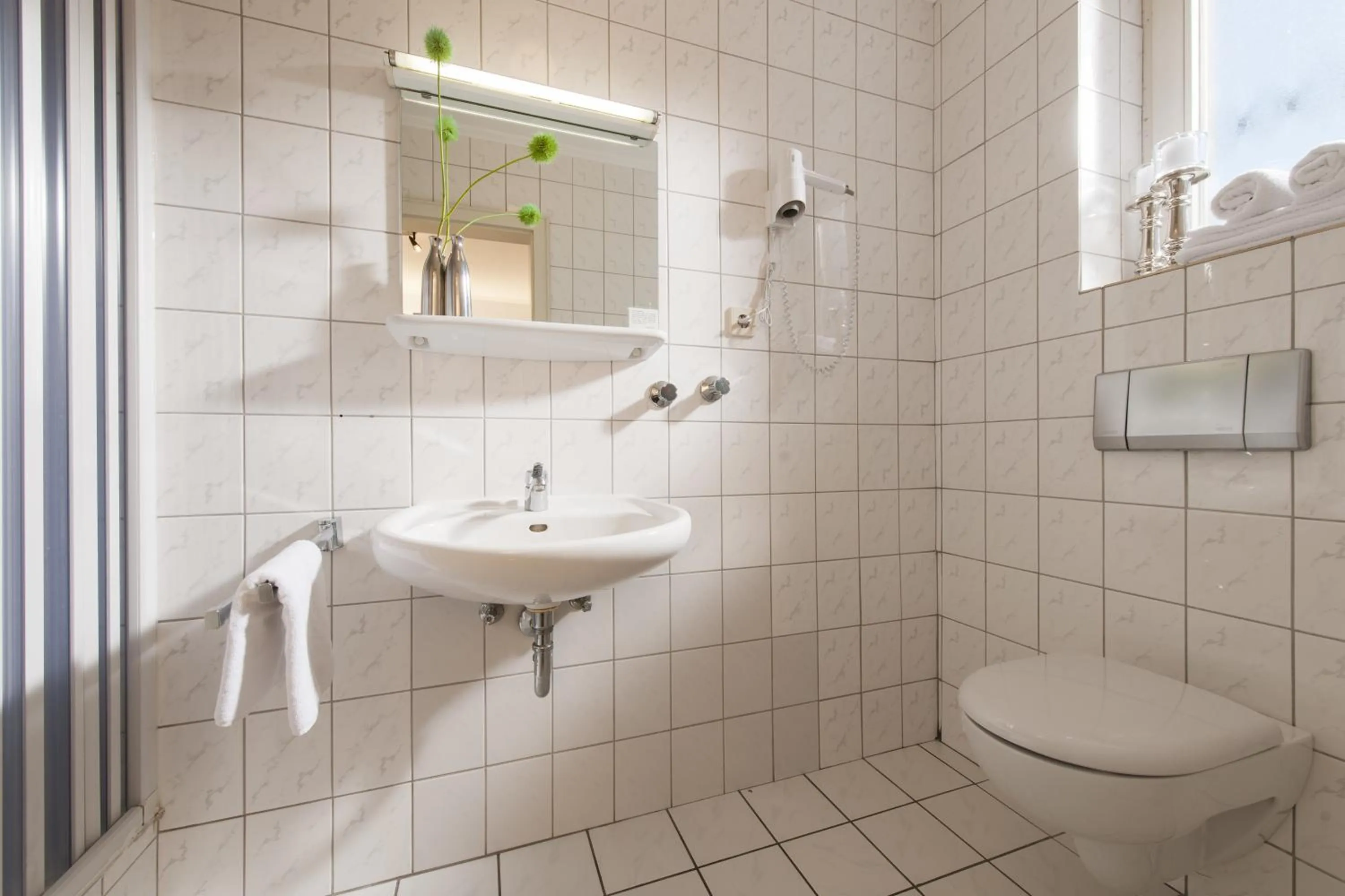 Toilet in Hotel Bürgerhof